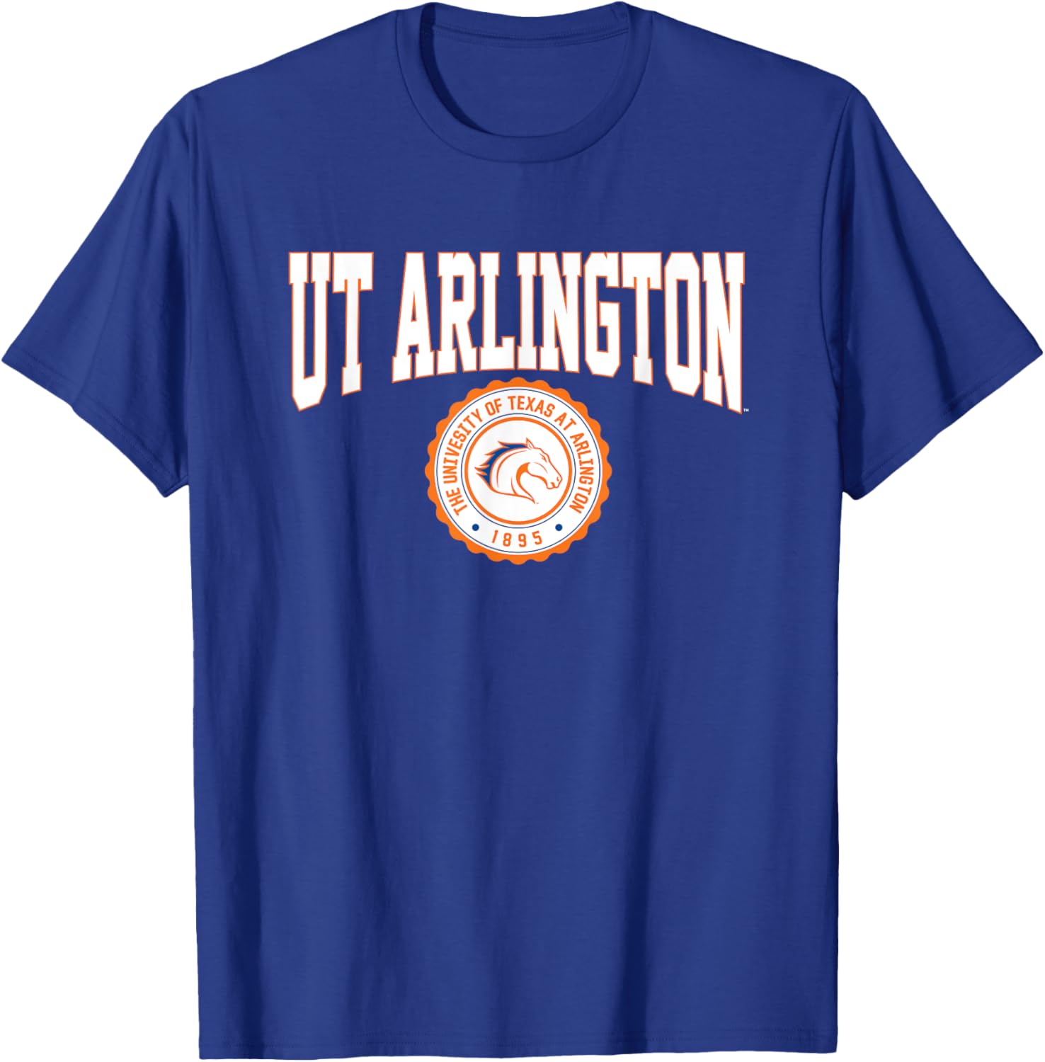 University of Texas at Arlington Mavericks Seal T-Shirt for Sports Fans - 1