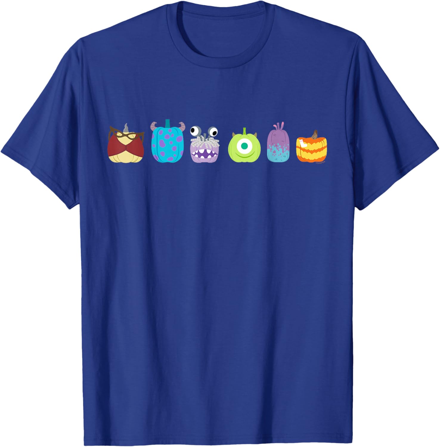 Monsters Inc Halloween Pumpkin T-Shirt for Kids and Adults Fun Apparel - 16