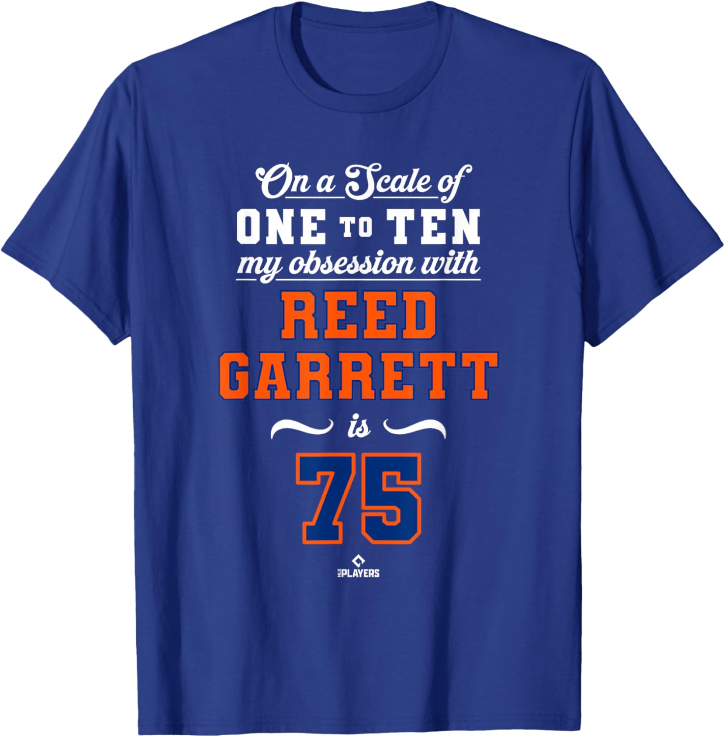 Obsession Reed Garrett 75 New York MLBPA T-Shirt for Stylish Fans - 4