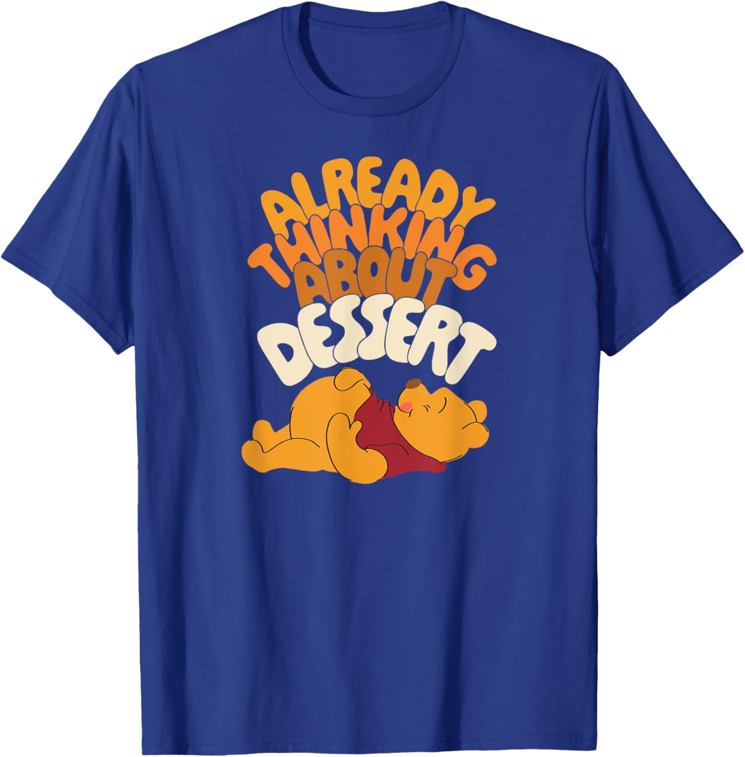 Winnie the Pooh Thanksgiving Dessert T-Shirt for Cozy Family Gatherings - 6