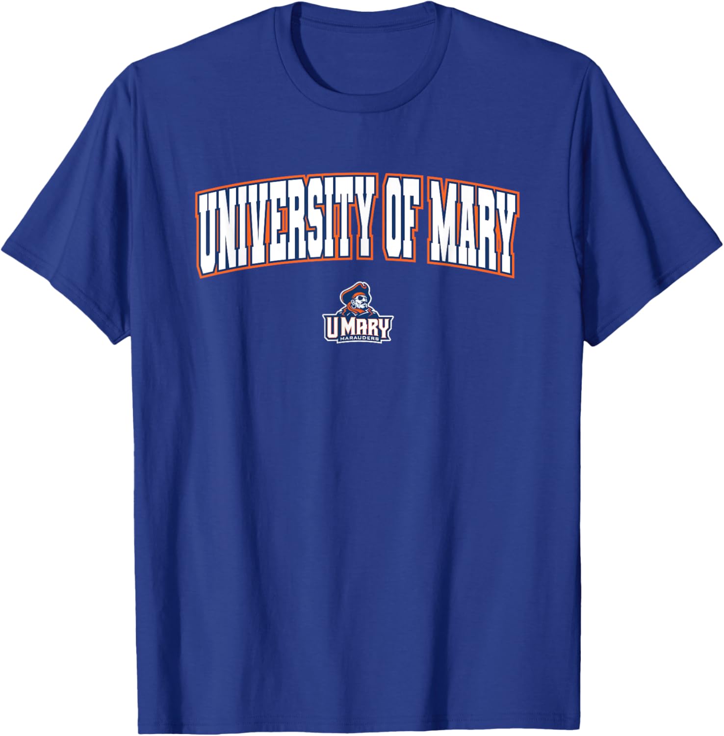 University of Mary Marauders Arch Logo T-Shirt for Sports Fans - 1