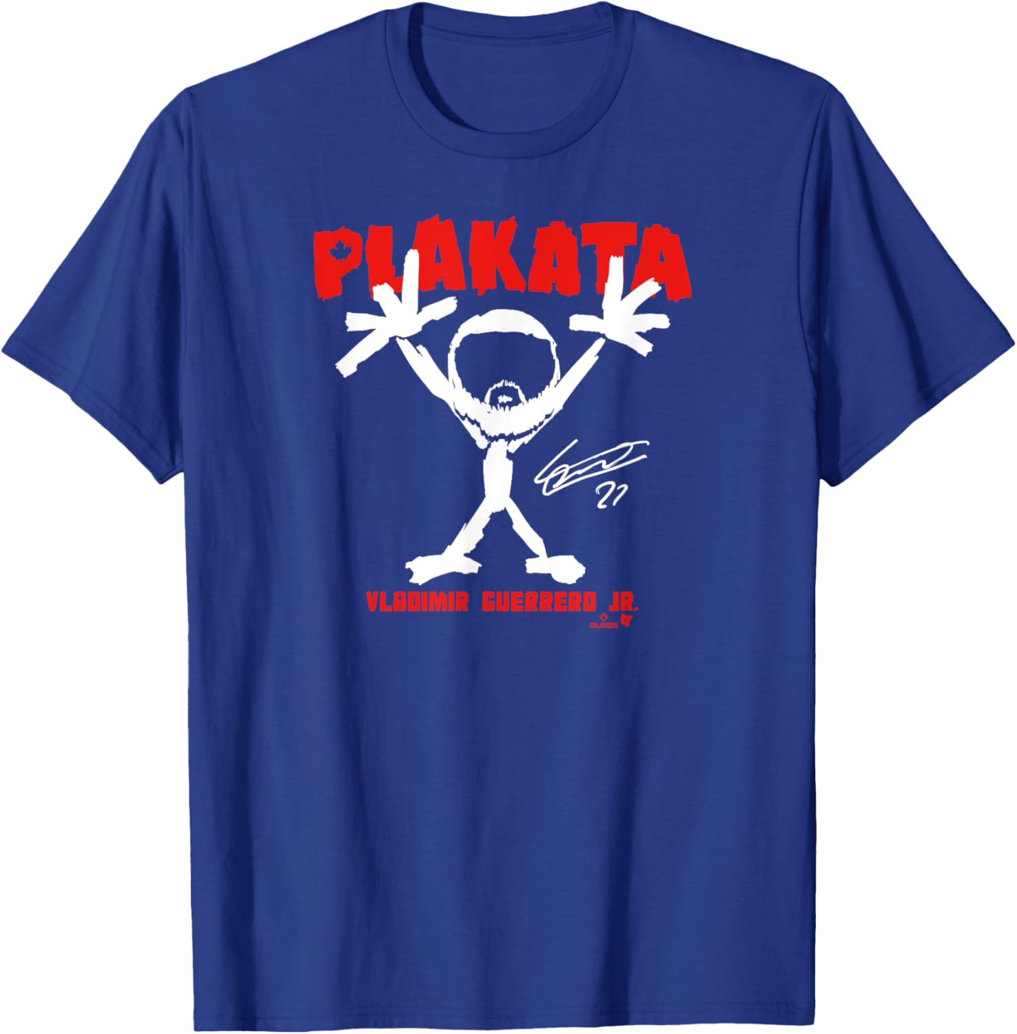 Vladimir Guerrero Jr. Stickman Graphic T-Shirt for Toronto Baseball Fans - 1