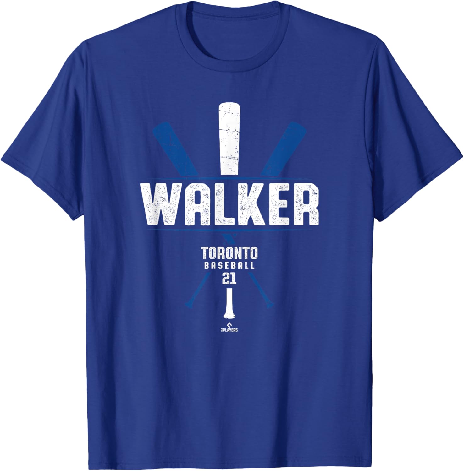 Vintage Baseball Bat T-Shirt Gameday Josh Walker Toronto Style - 2
