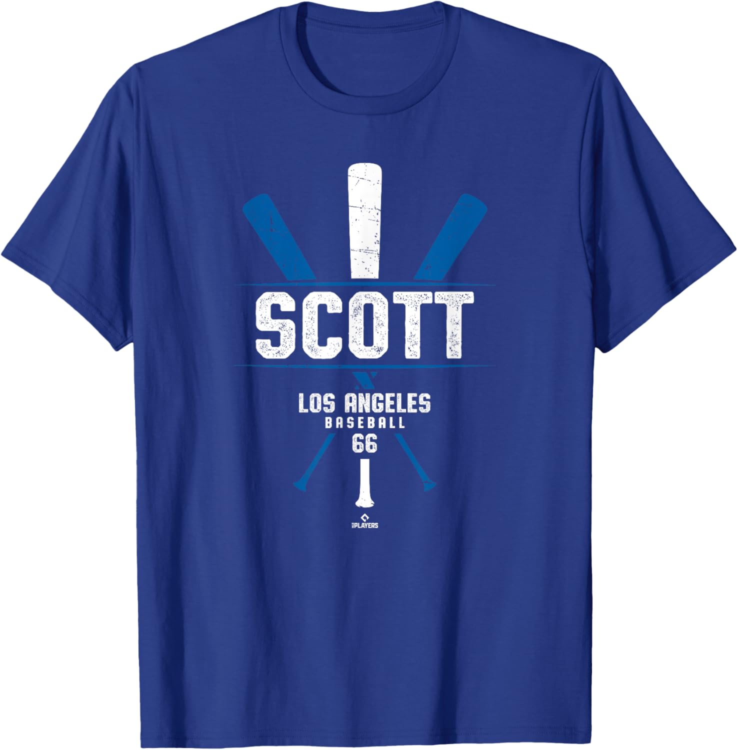 Vintage Baseball Bat Tanner Scott Los Angeles Gameday T-Shirt for Fans - 1