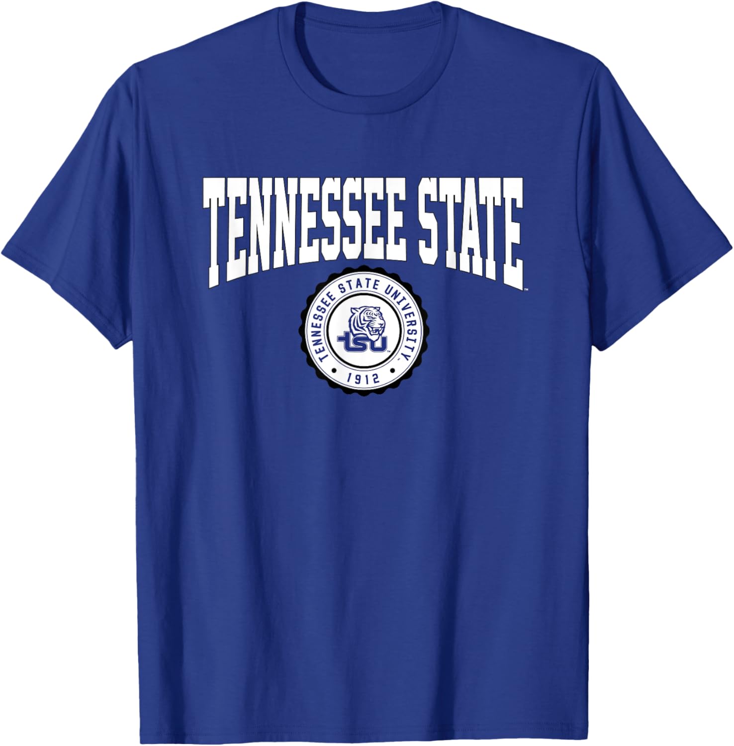 Tennessee State University TSU Tigers Collegiate Seal T-Shirt for Fans - 1