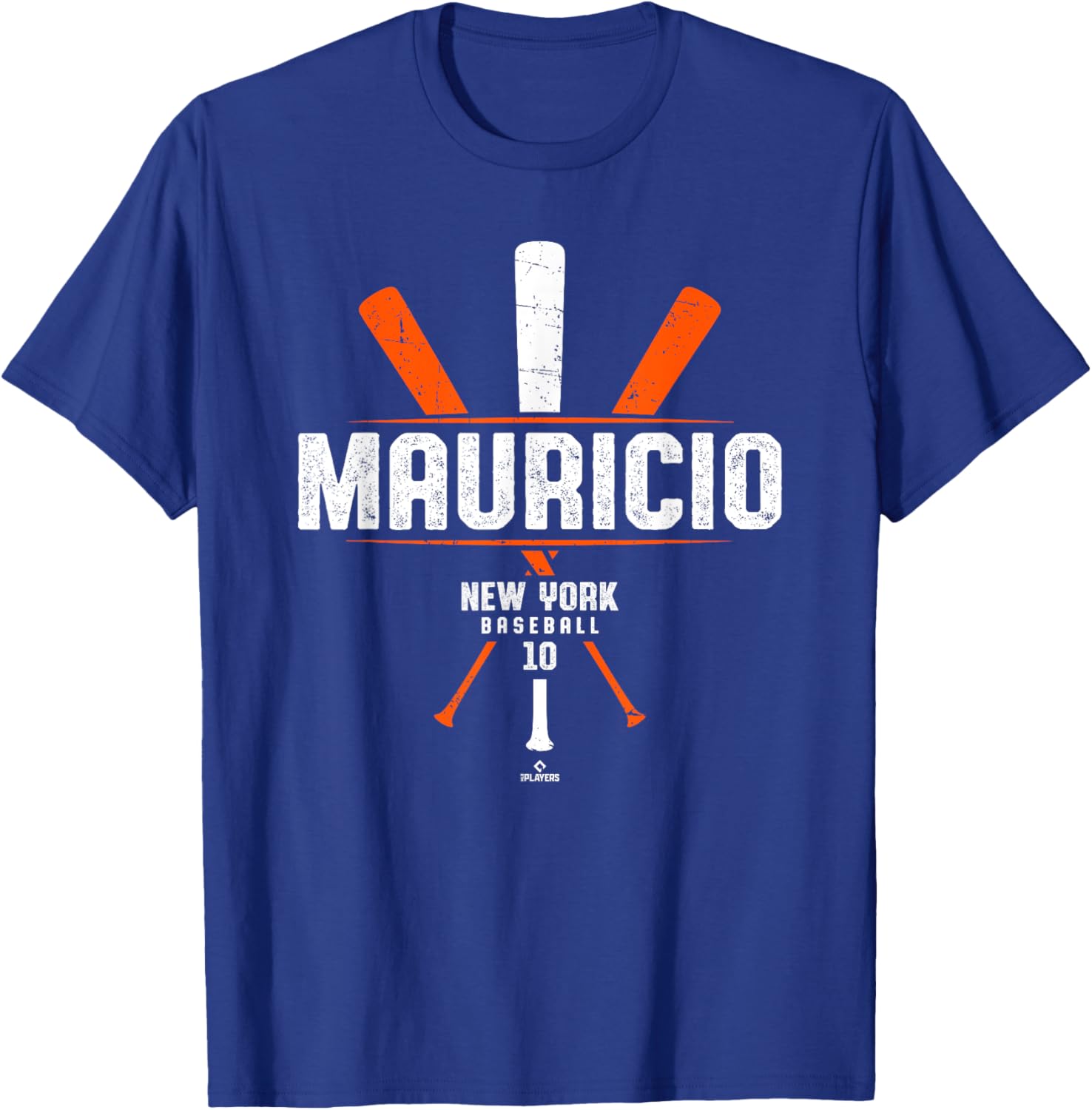 Vintage Ronny Mauricio Gameday T-Shirt New York Baseball Bat Design - 2