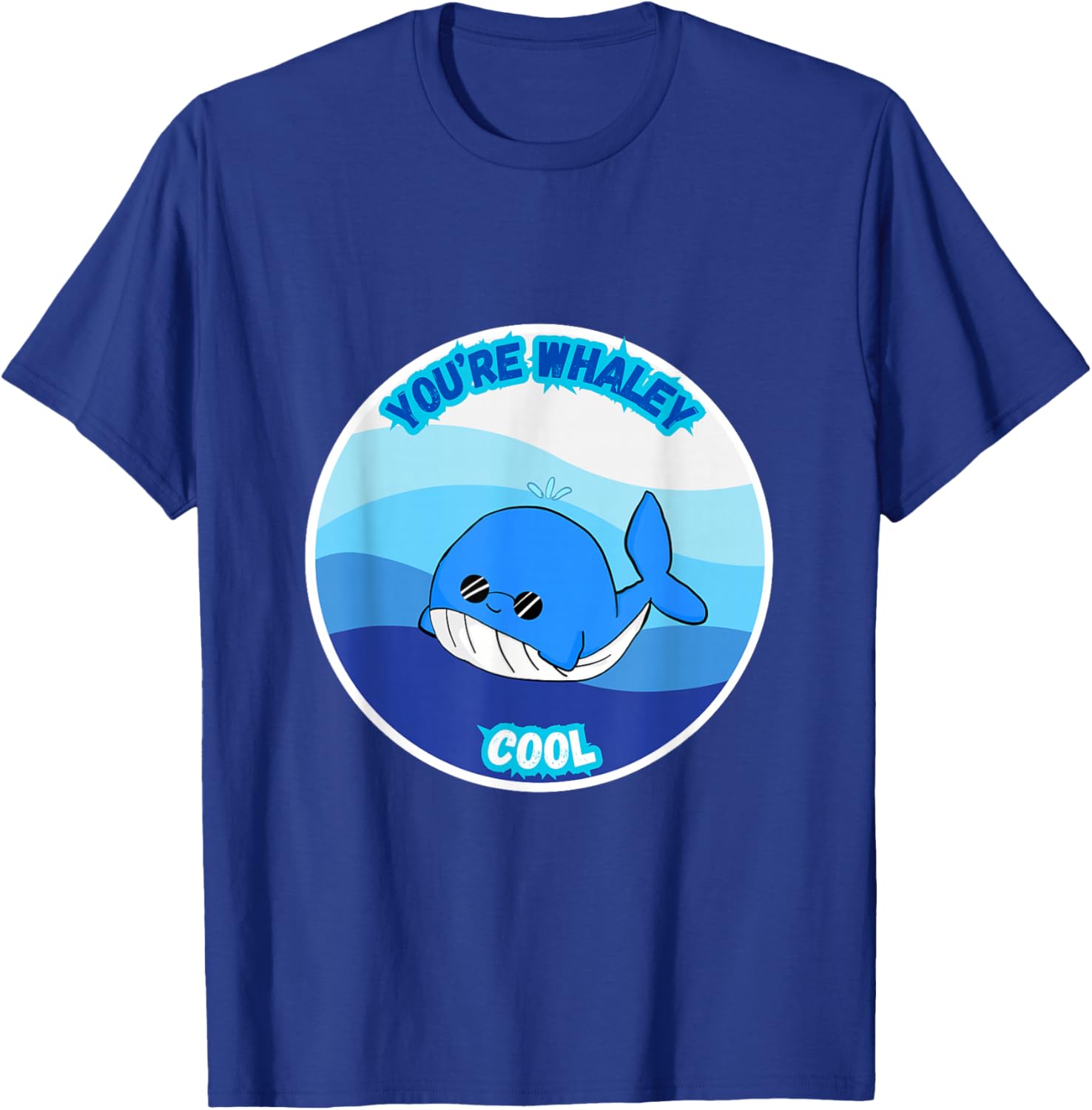 Whaley Cool Whale Graphic Tee Perfect for Ocean Lovers and Casual Wear - 15
