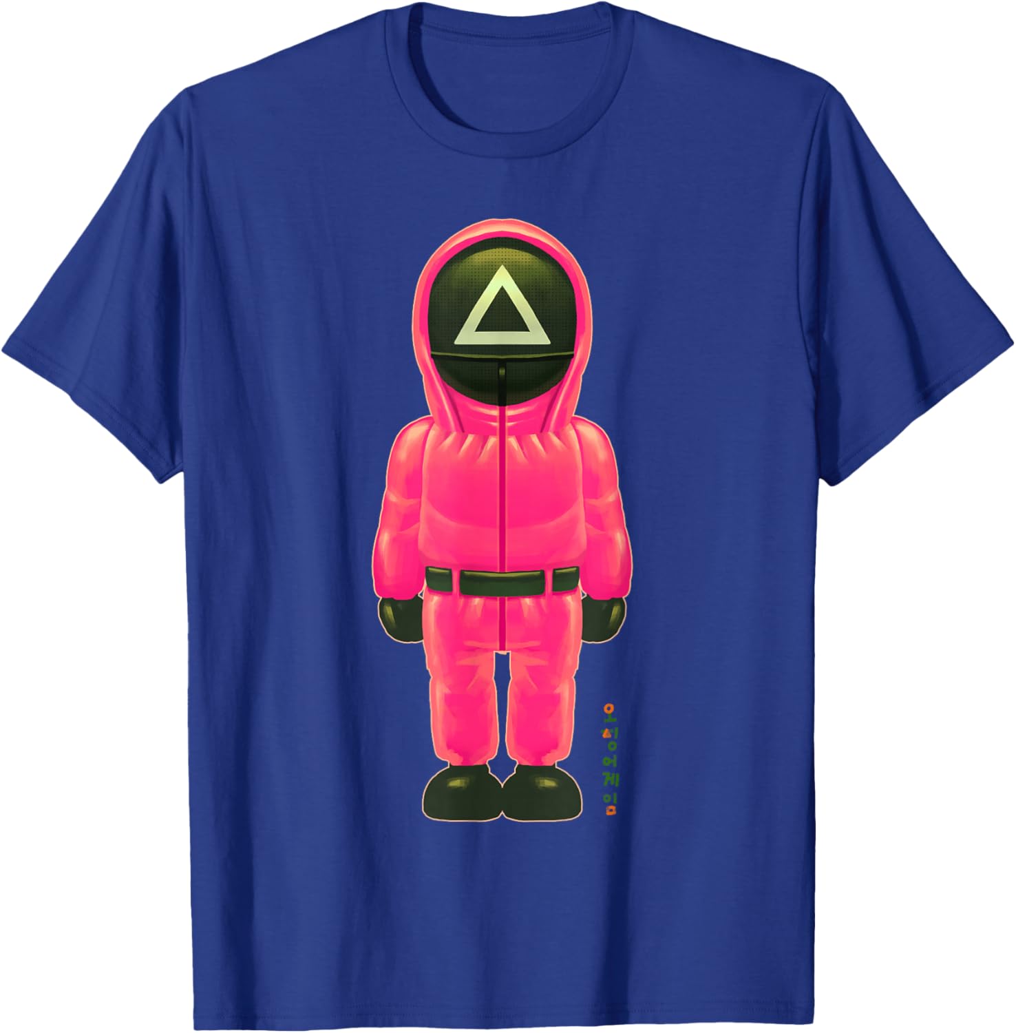 Squid Game Chibi Pink Soldier Full Body T-Shirt for Fans and Collectors - 3