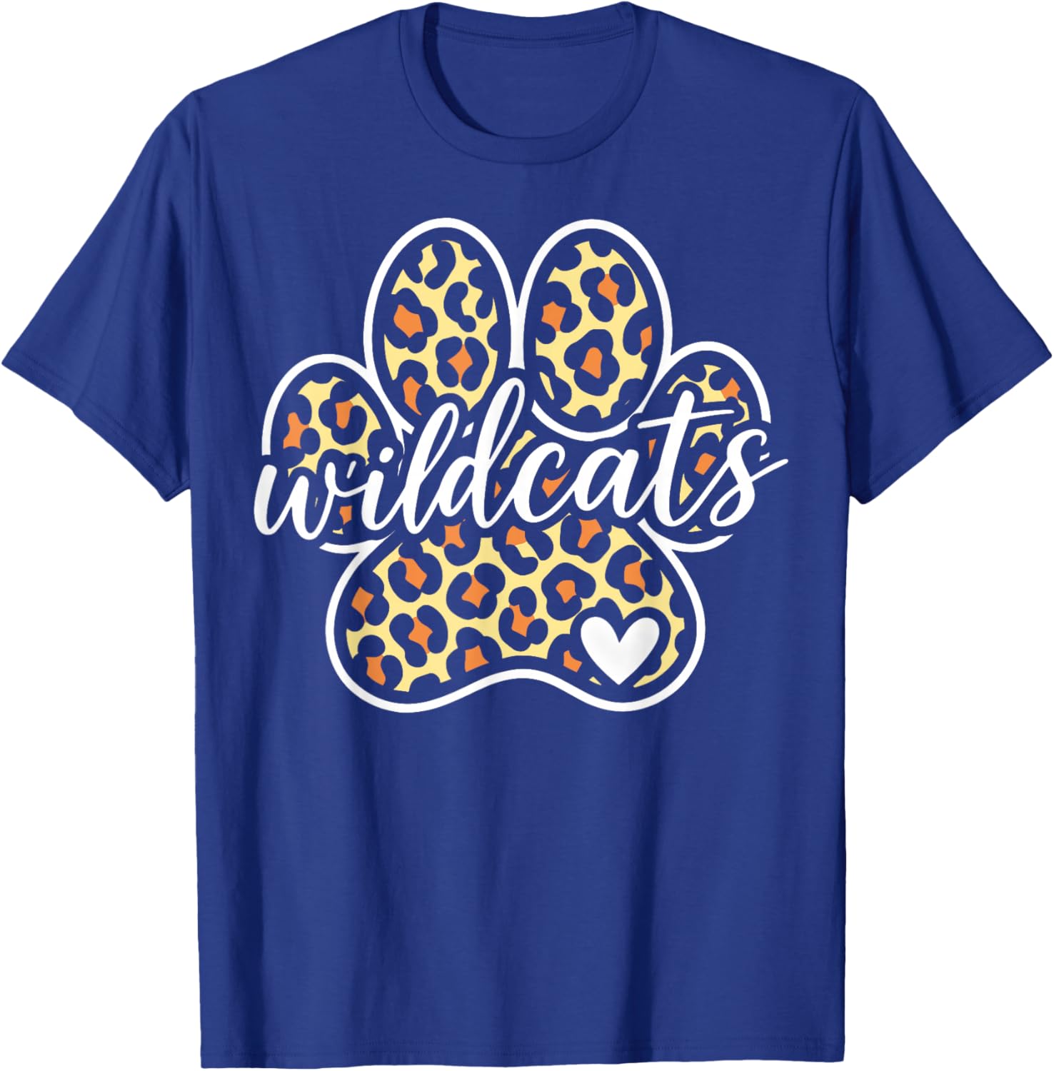 Wildcats Heart Vintage T-Shirt for Men, Women, Kids - Cool Graphic Tee - 9