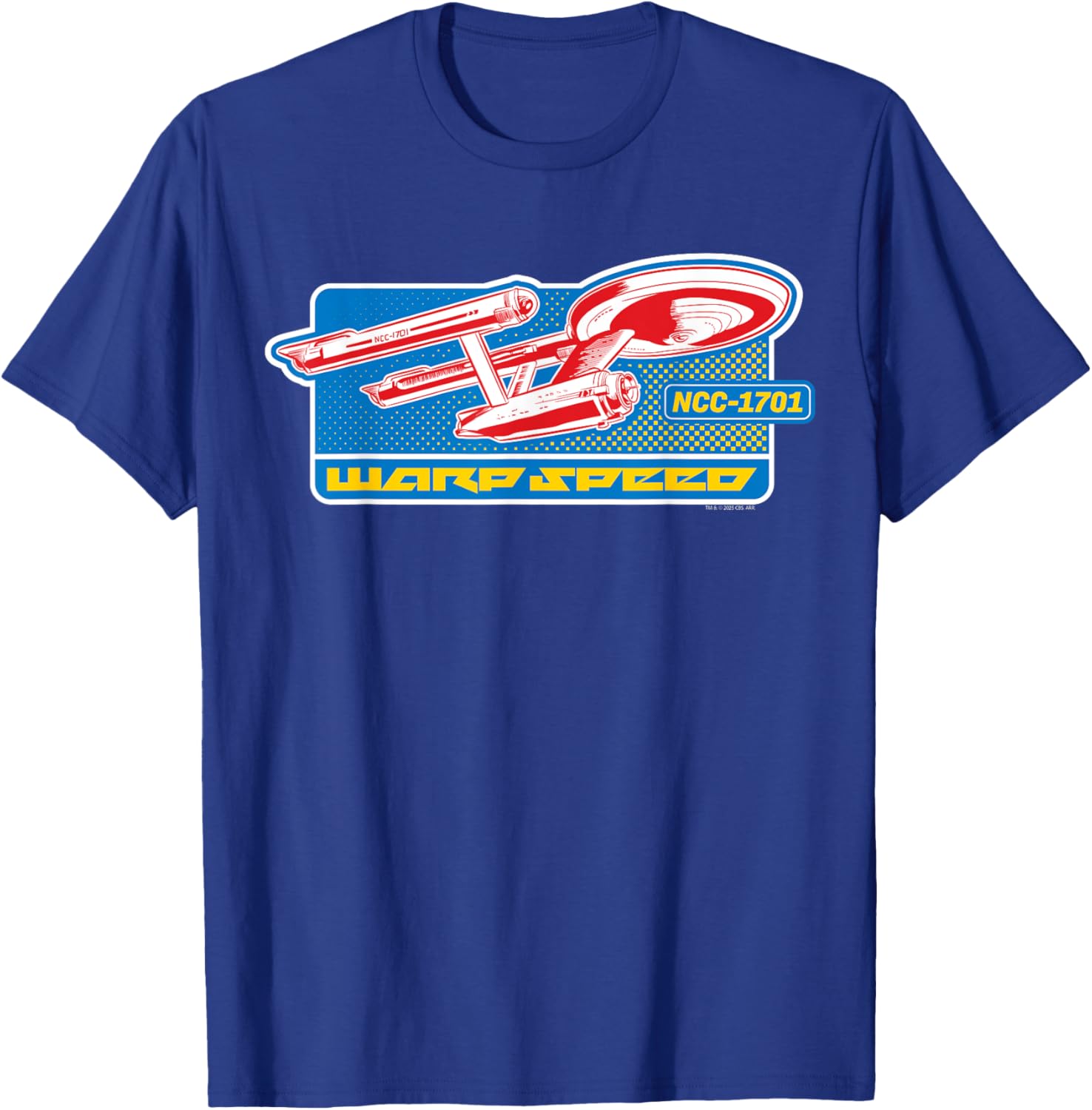 Official Star Trek Warp Speed T-Shirt for Fans of Sci-Fi Apparel - 4