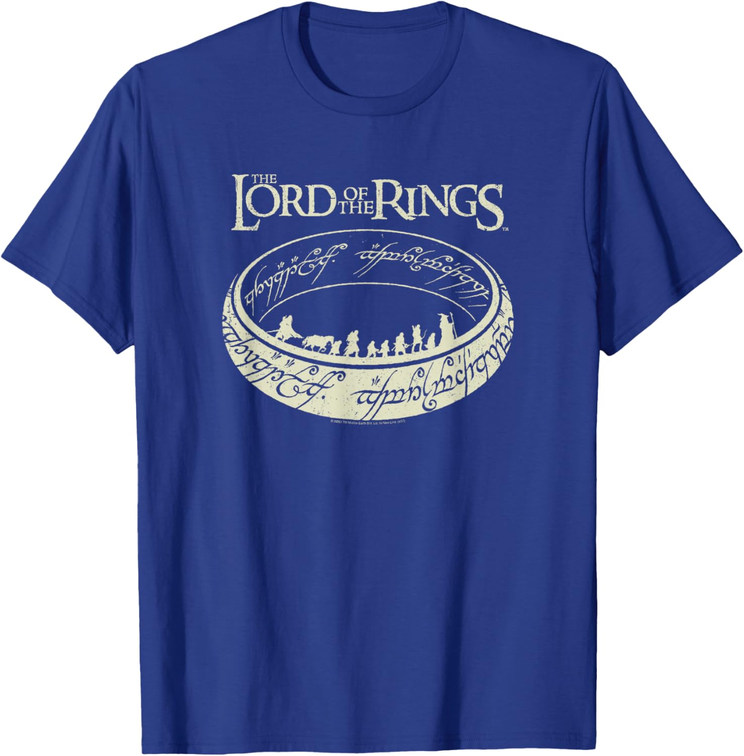 The Lord of the Rings Journey Ring Graphic T-Shirt for Fans - 5