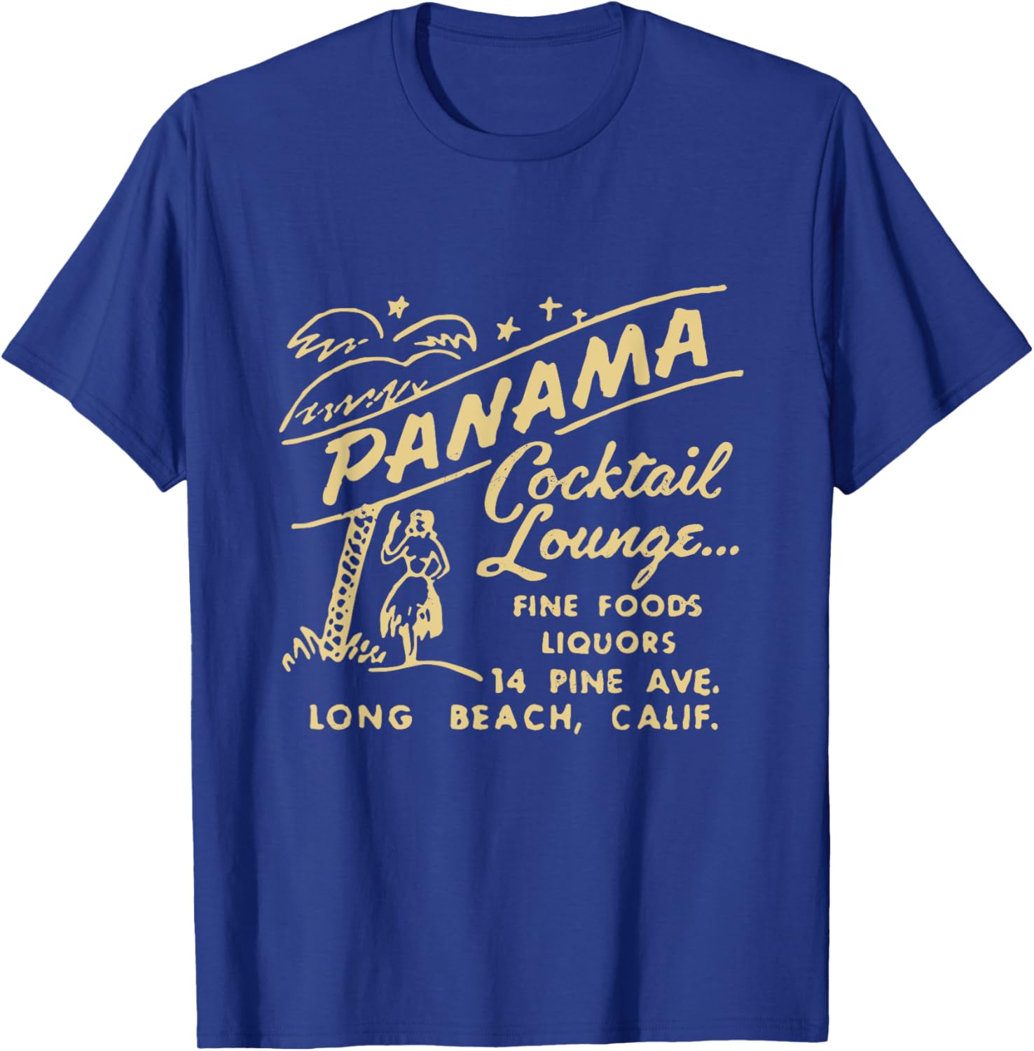 Panama Cocktail Lounge Unisex T-Shirt for Men and Women in Long Beach CA - 2