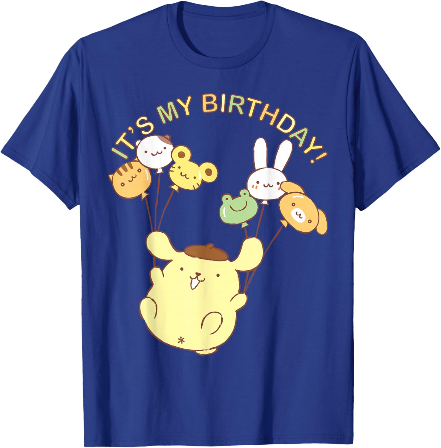 Pompompurin It's My Birthday T-Shirt Cute Design for Celebrations - 7