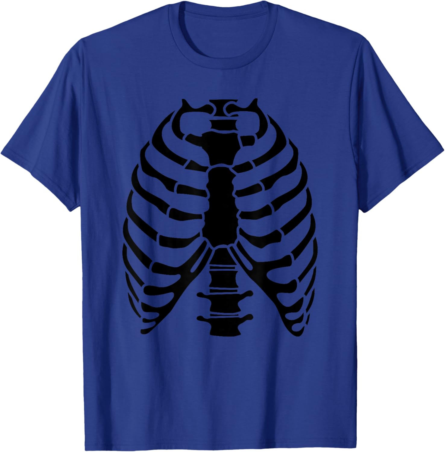 Skeleton Rib Cage Halloween Costume T-Shirt for Fun Celebrations - 10