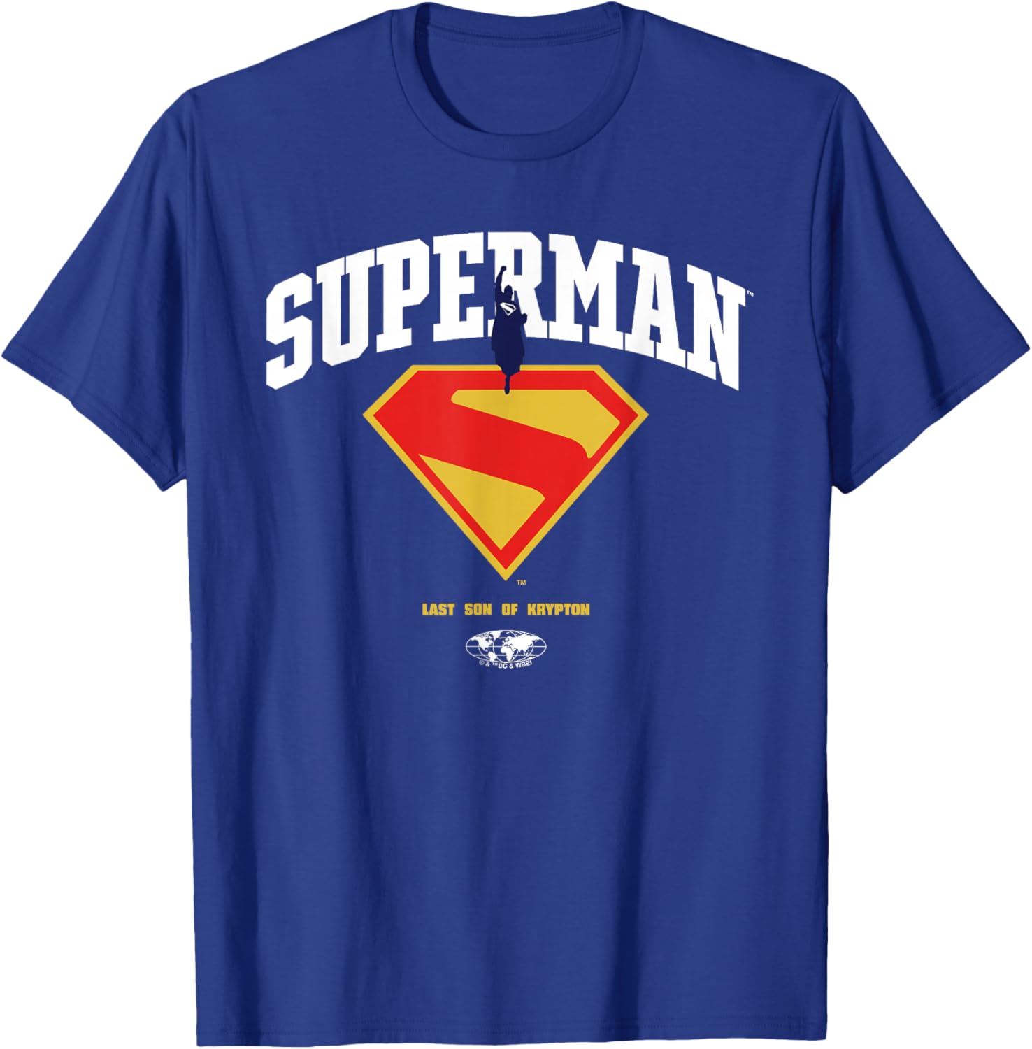 Superman 2025 College Logo T-Shirt for Stylish Fans and Students - 2