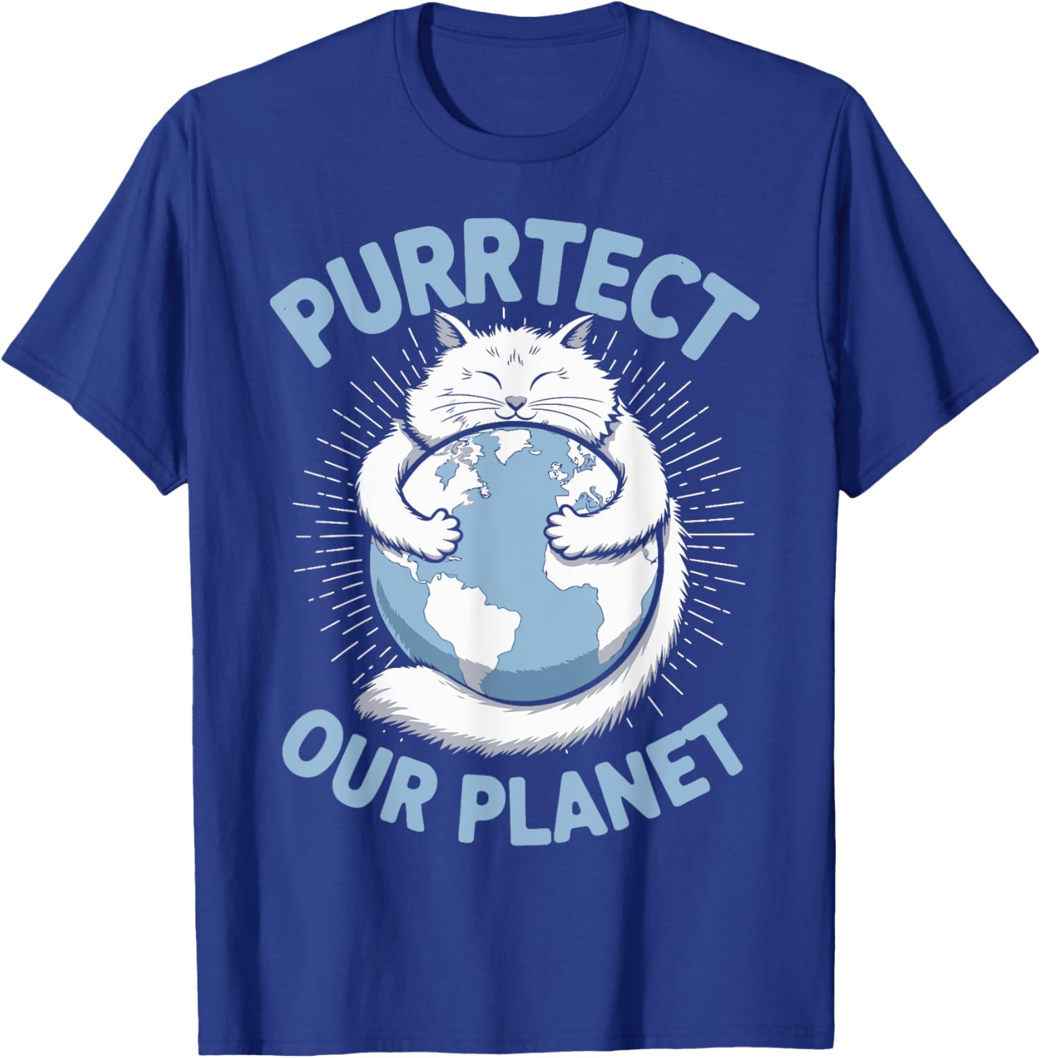 Purrtect Our Planet Cat Lover T-Shirt for Men, Women, and Kids - 19