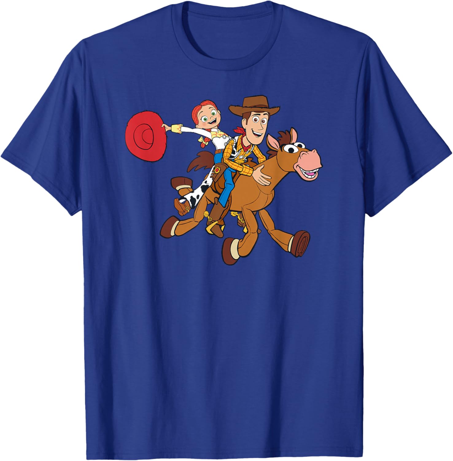 Toy Story Woody Jessie Bullseye T-Shirt Fun Kids Clothing Apparel - 1