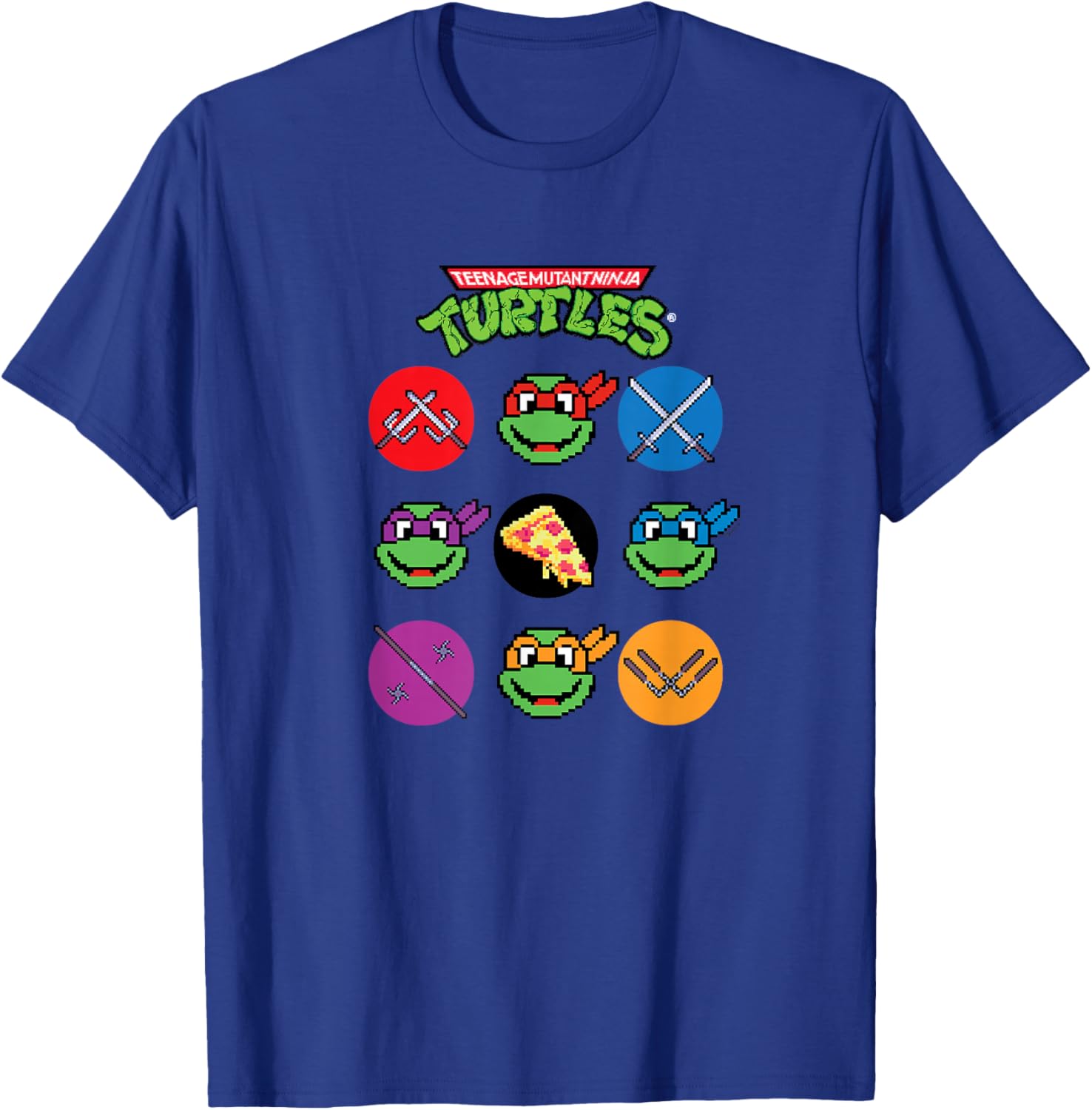 Teenage Mutant Ninja Turtles Grid Tee Stylish Youth Shirt for Fans - 7