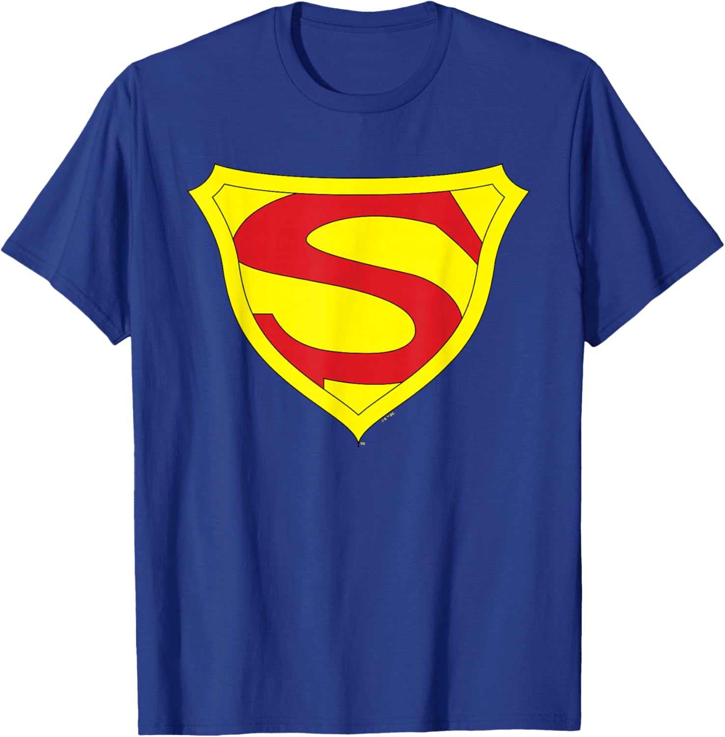 Superman Shield 1941 Gold T-Shirt for Fans of Classic Comics - 2