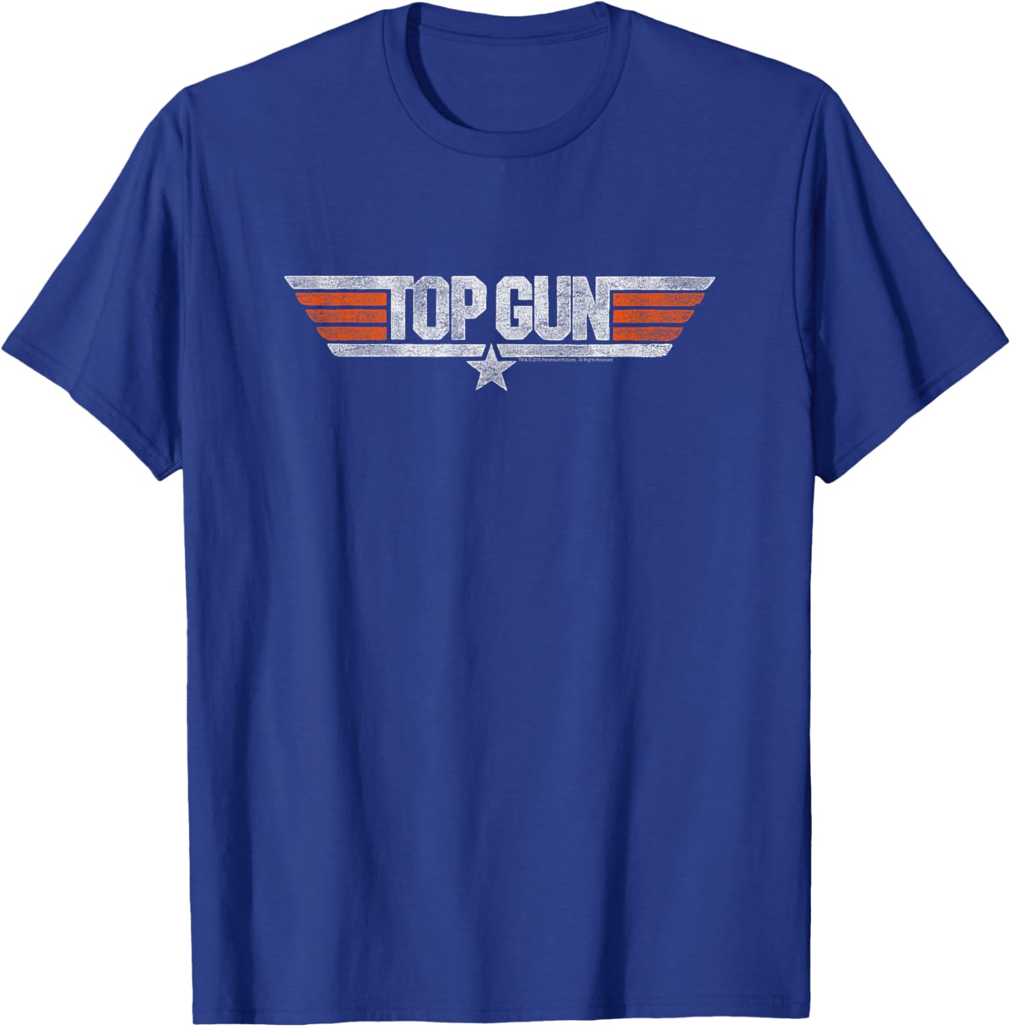 Top Gun Distressed Logo T-Shirt - Stylish Casual Tee for Fans - 6