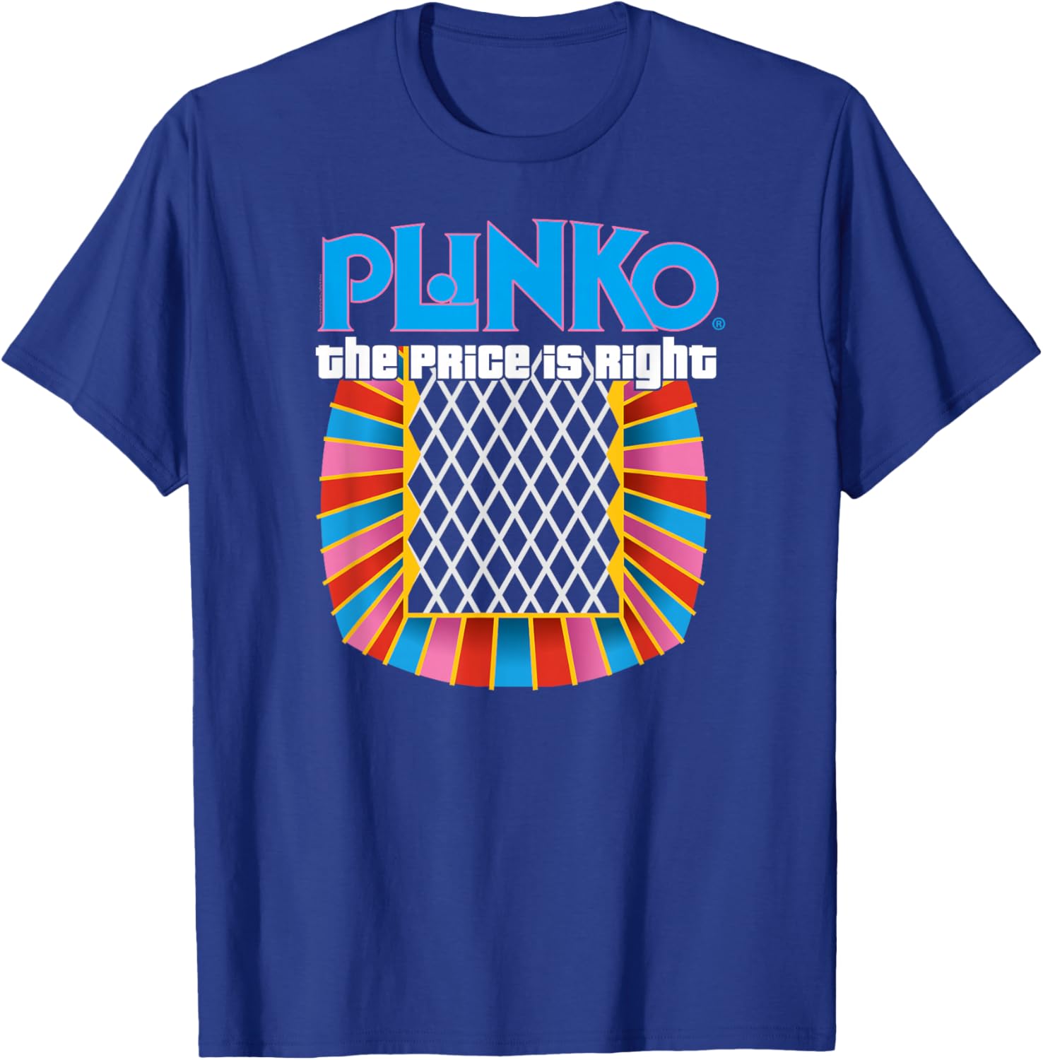 Price is Right Unisex Adults Black Plinko T-Shirt for Fun Game Lovers - 8