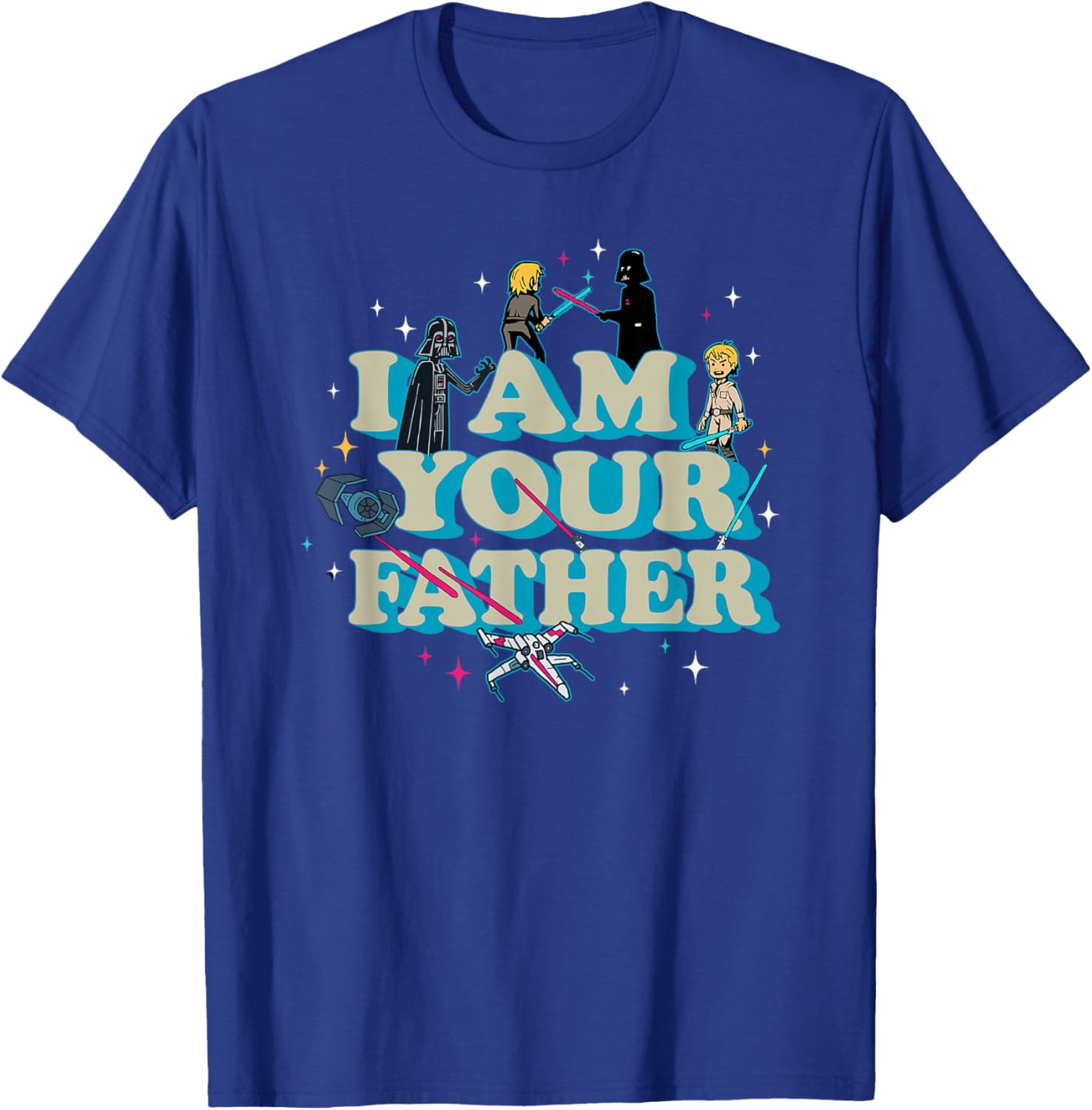 Star Wars Father's Day I Am Your Father Luke Darth Vader T-Shirt - 2