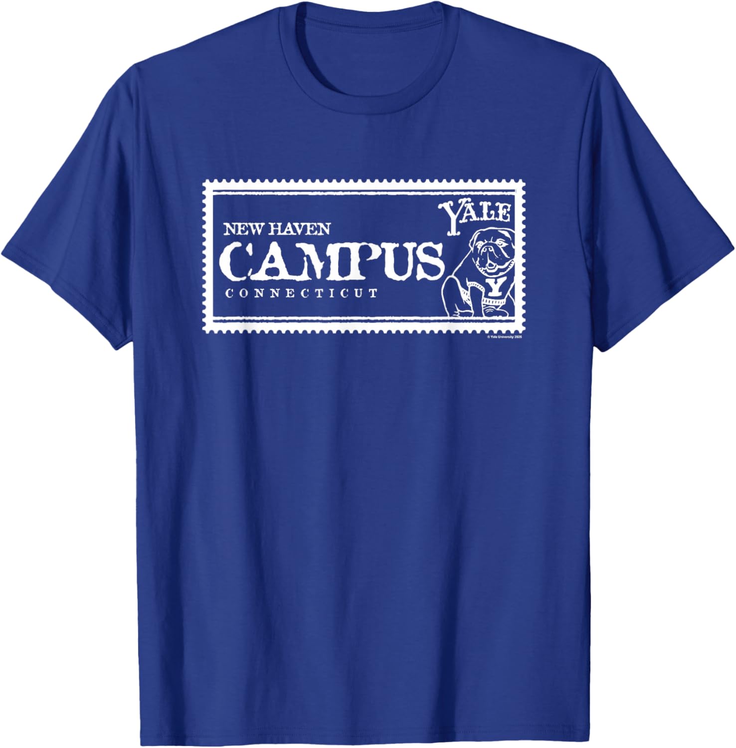 Yale University Campus Stamp T-Shirt - Stylish Apparel for Fans - 4