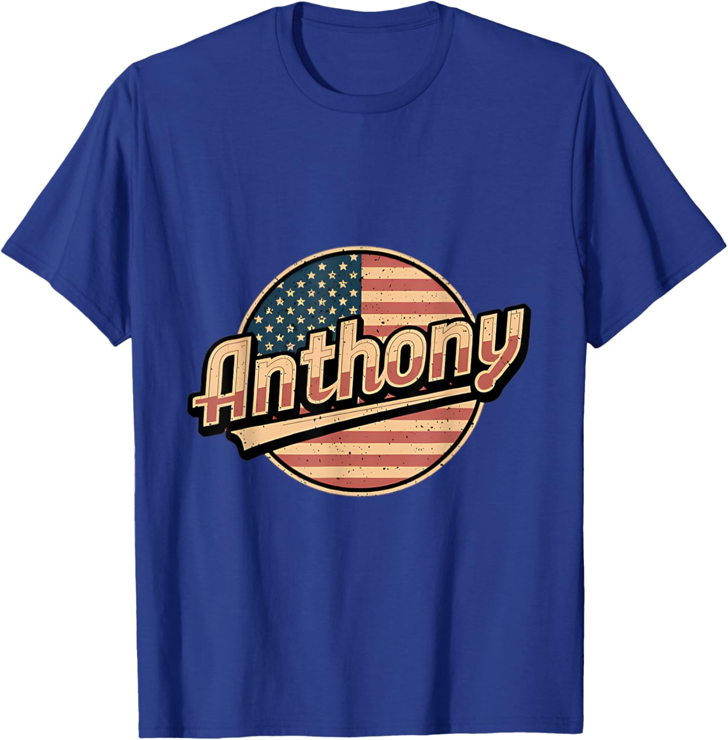 Personalized Anthony USA Flag T-Shirt for Proud Patriots - 7