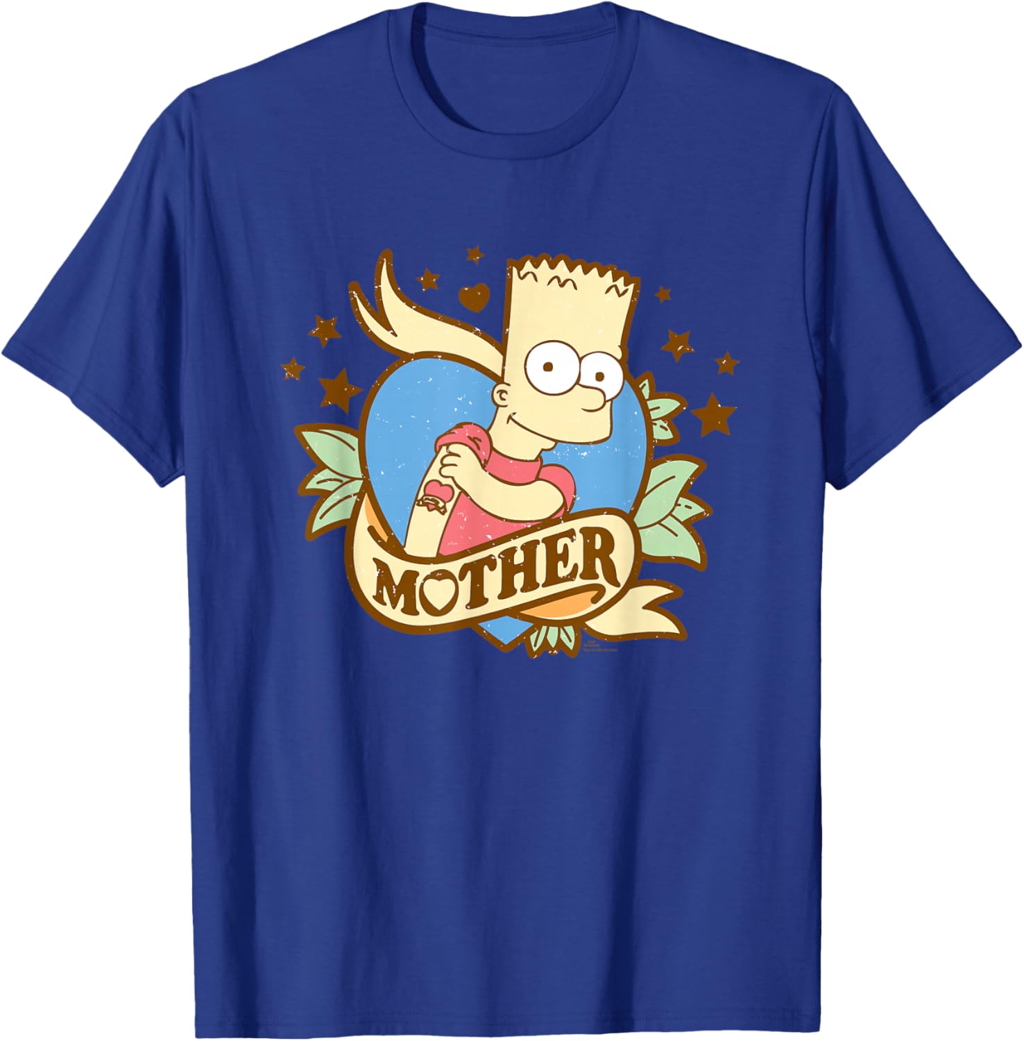 Retro Bart Simpson Mother's Day T-Shirt Gift for Moms and Fans - 22