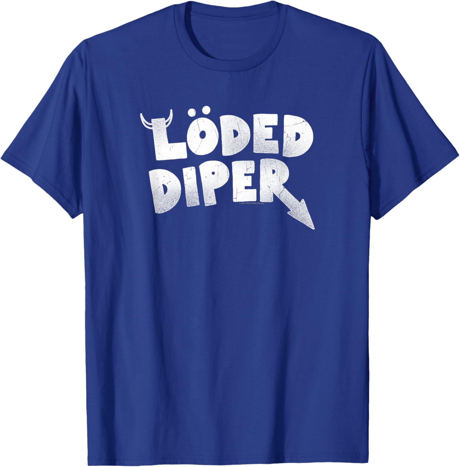 Wimpy Kid LÖDED DIPER Distressed Logo T-Shirt for Fun Style - 3