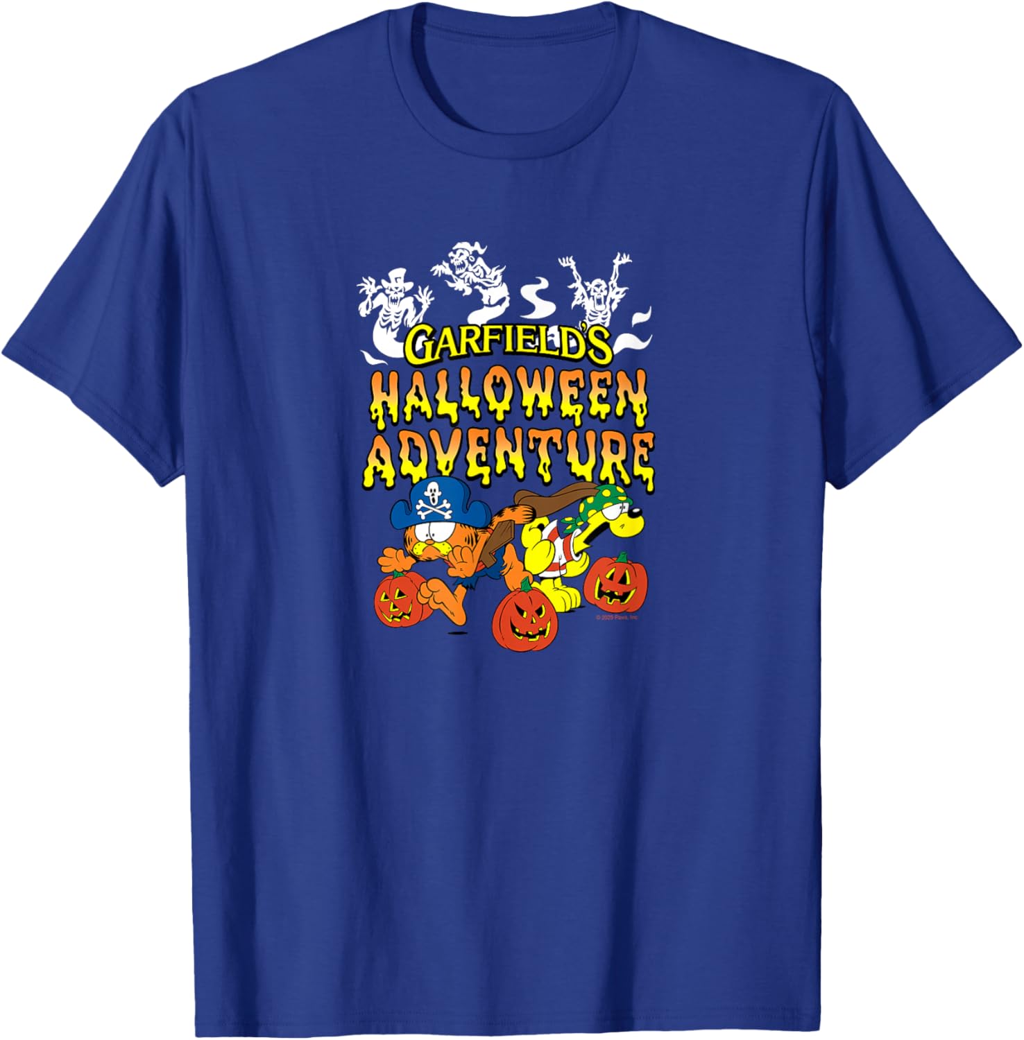 Garfield Halloween Adventure T-Shirt for Fun and Festive Style - 17