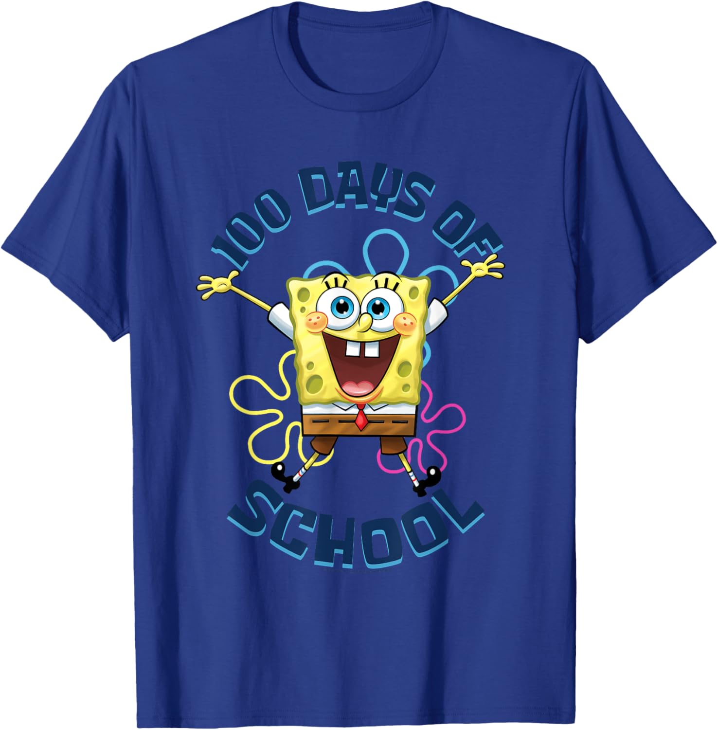 SpongeBob SquarePants 100 Days of School Fun Jump T-Shirt for Kids - 2
