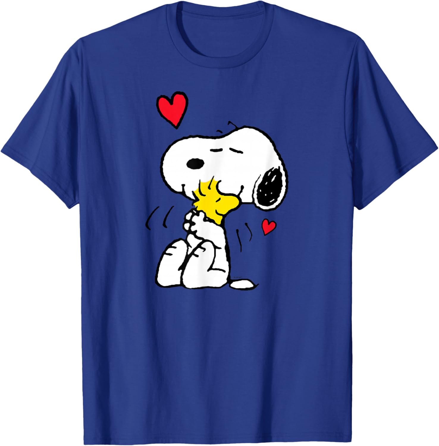 Peanuts Valentine Snoopy and Woodstock Cute Love T-Shirt for Kids - 12