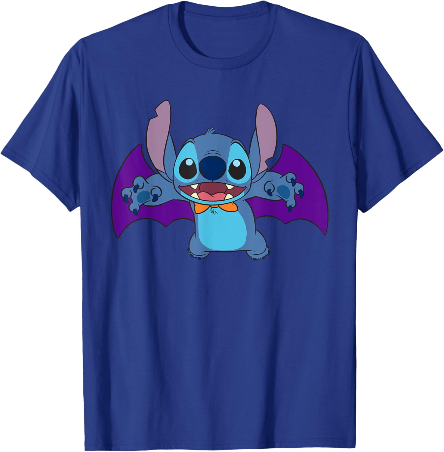 Disney Stitch Halloween Bat Costume T-Shirt for Fun Spooky Celebrations - 11