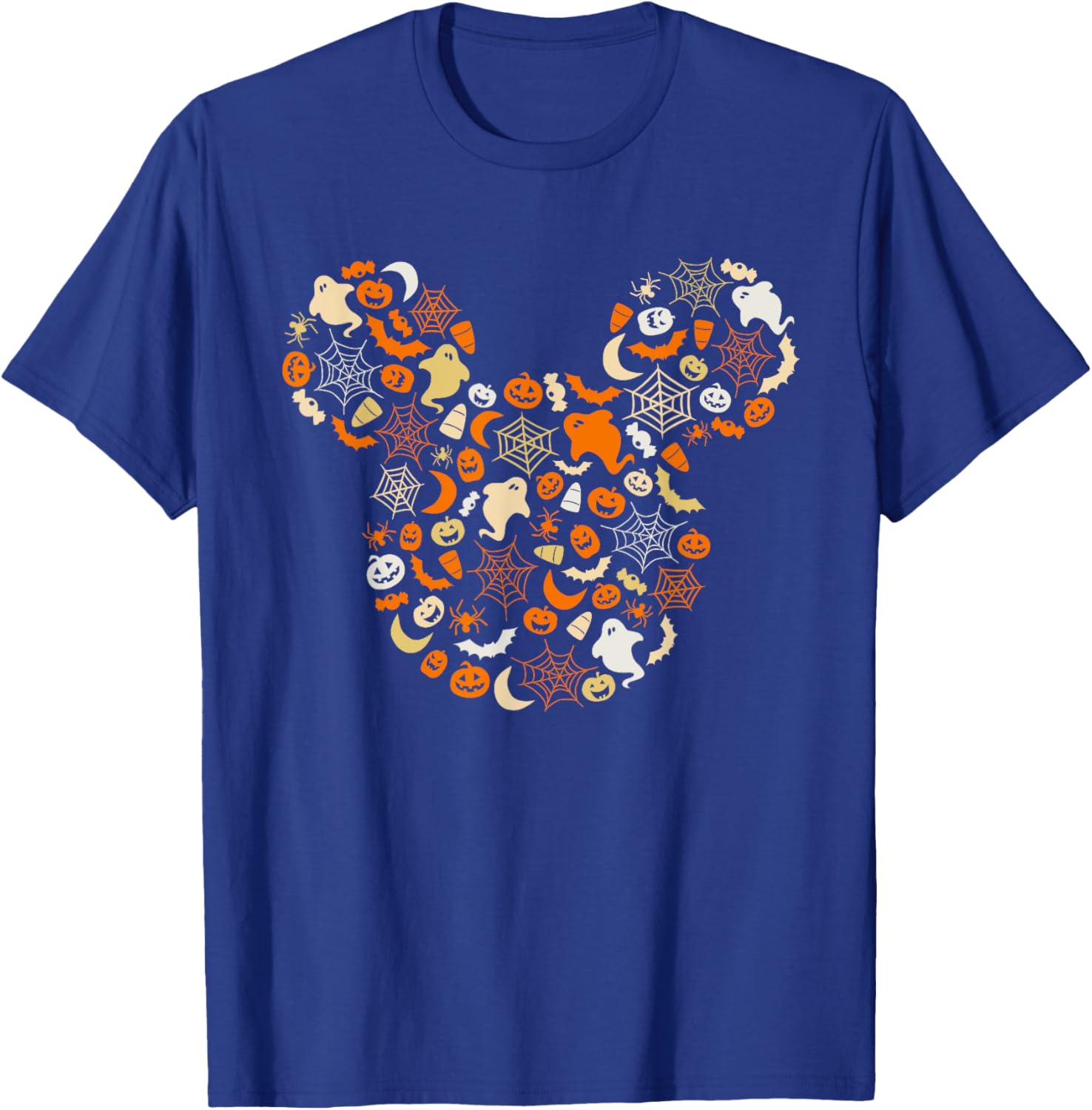 Disney Mickey Mouse Halloween T-Shirt with Ghosts Pumpkins and Spiders - 3
