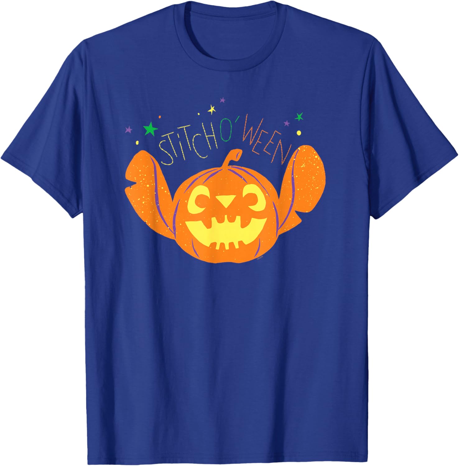 Lilo & Stitch Halloween T-Shirt Jack o' Lantern Design for Fun O'ween Celebrations - 2