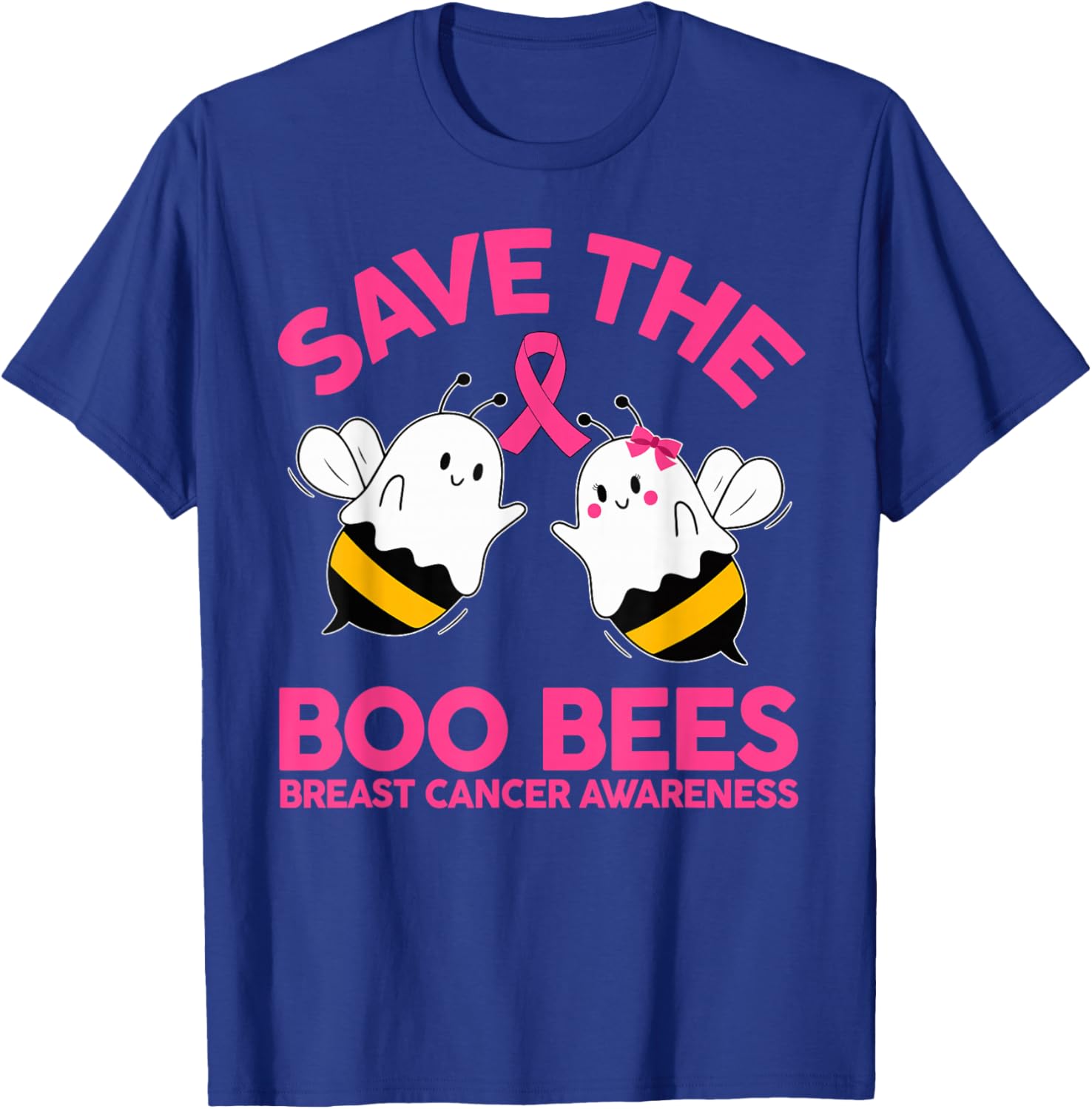 Save The Boobees Breast Cancer Halloween T-Shirt for Women - 15
