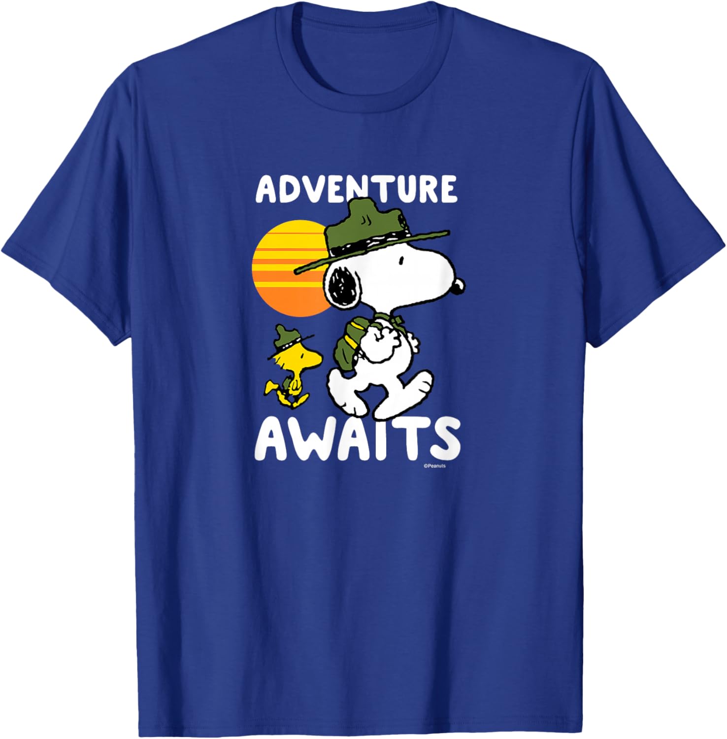 Peanuts Snoopy Adventure Awaits T-Shirt for Fun-Loving Fans - 5