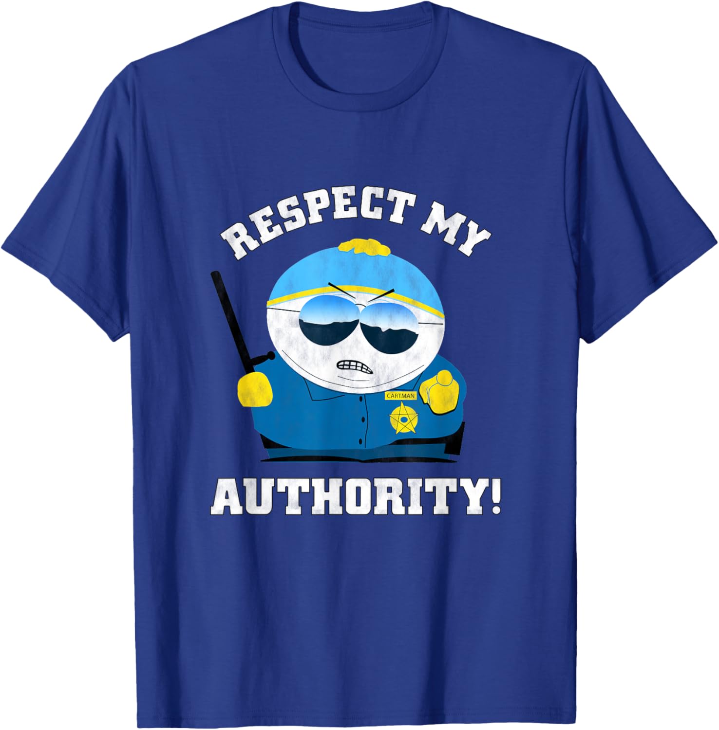 South Park Officer Cartman T-Shirt Fun Apparel for Fans and Collectors - 1