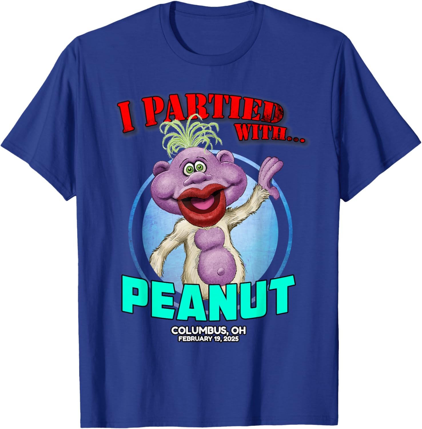 Peanut Columbus Ohio 2025 T-Shirt for Fun Casual Wear and Gifts - 11