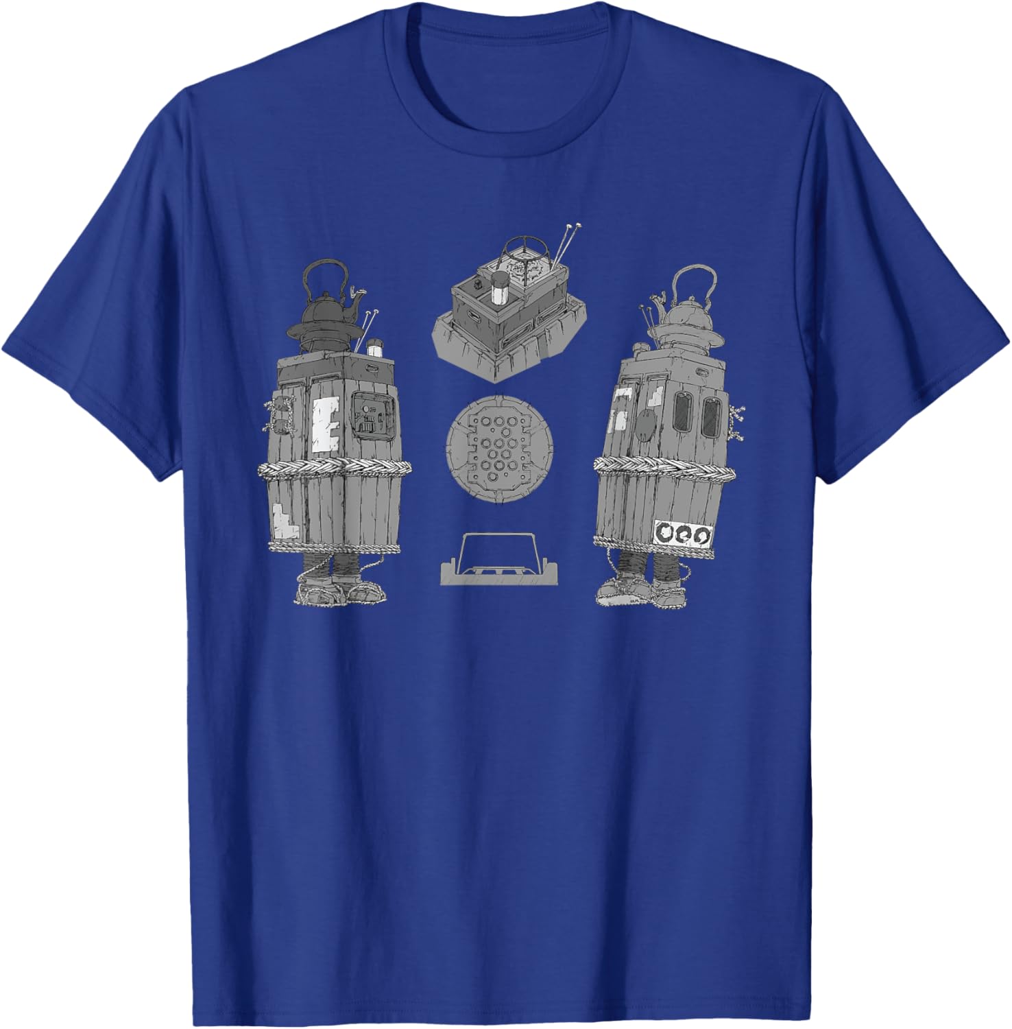 Star Wars Visions The Duel Tea House GNK Droid T-Shirt for Fans - 6