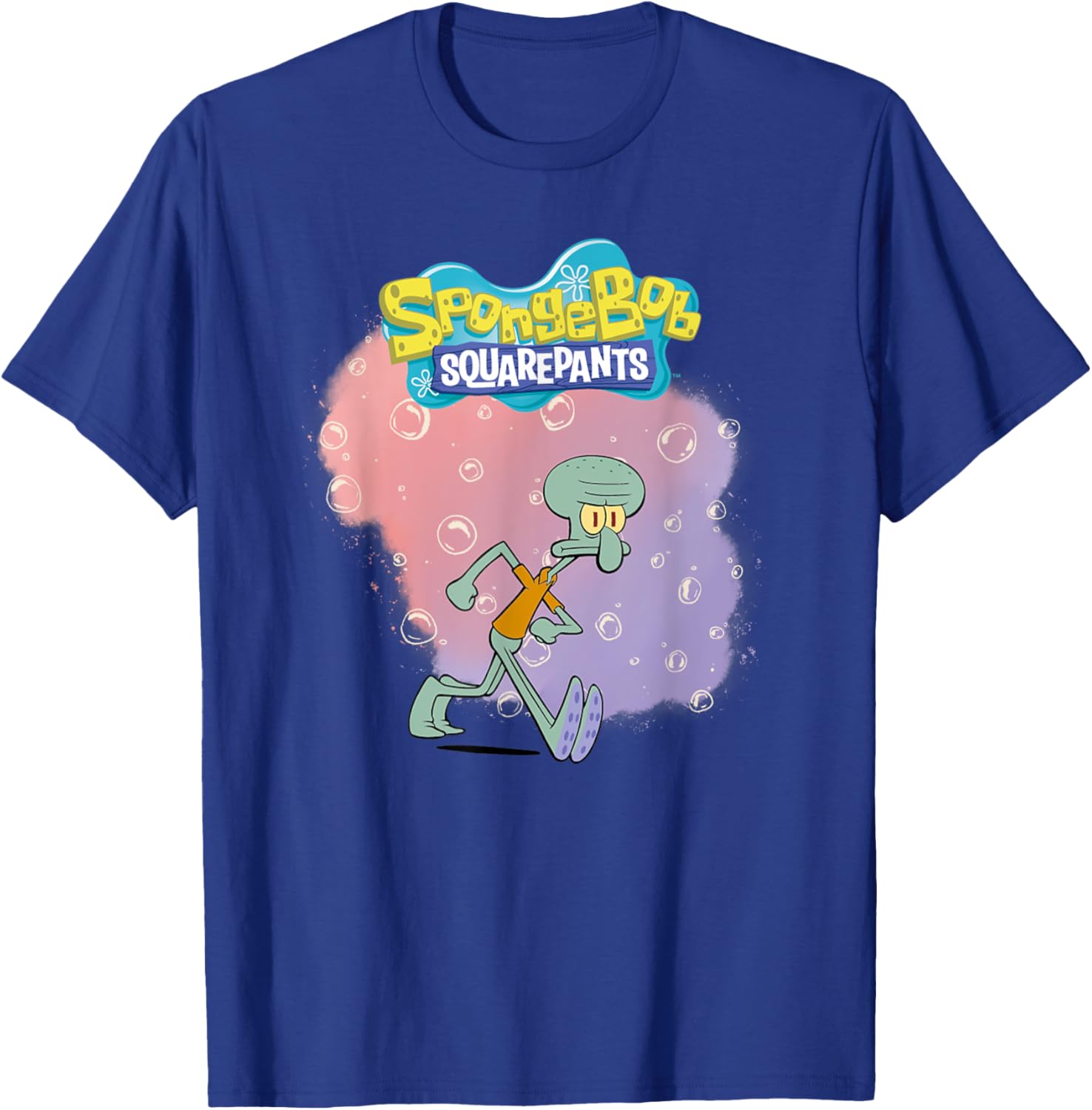 Original SpongeBob SquarePants Squidward T-Shirt for Fans of Fun Apparel - 1
