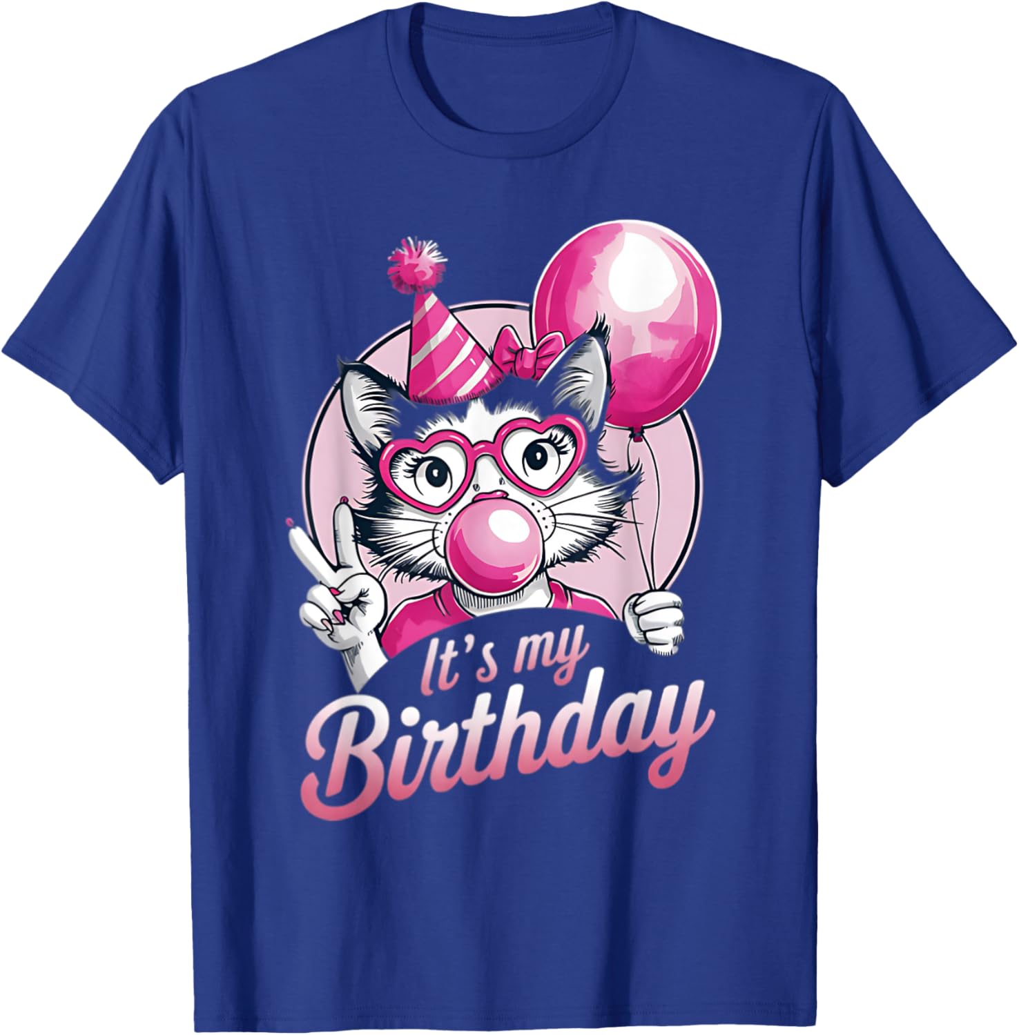 Retro Vintage Monkey Birthday Girls T-Shirt Fun Party Apparel - 1