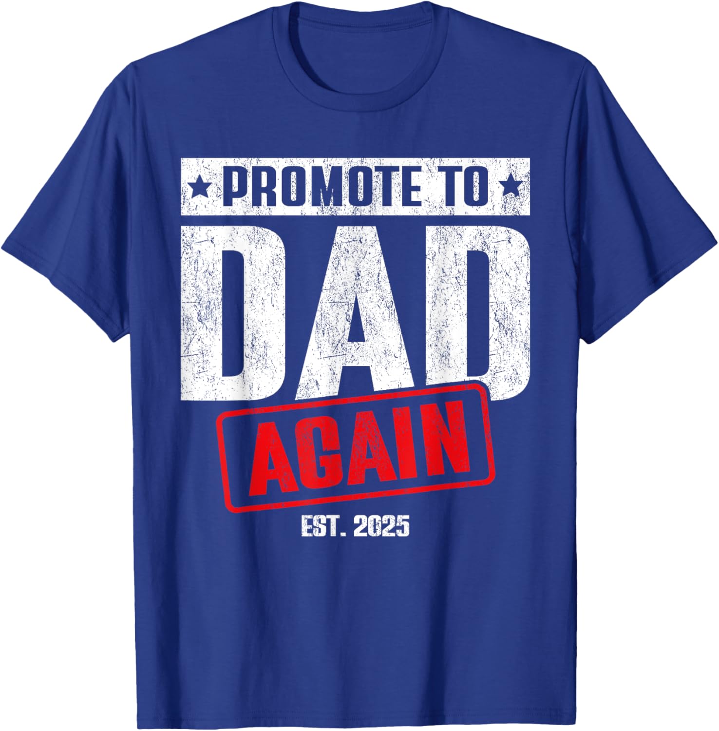 Vintage Retro Dad 2025 T-Shirt for Men - Perfect Gift for New Dads - 10
