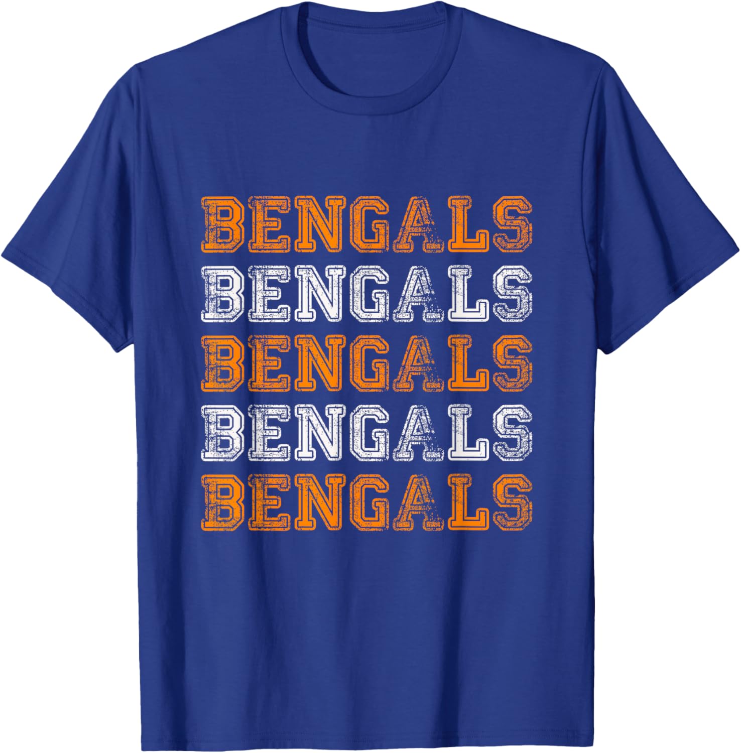 Vintage Retro Bengals T-Shirt for Trendy Sports Fans and Style Enthusiasts - 7