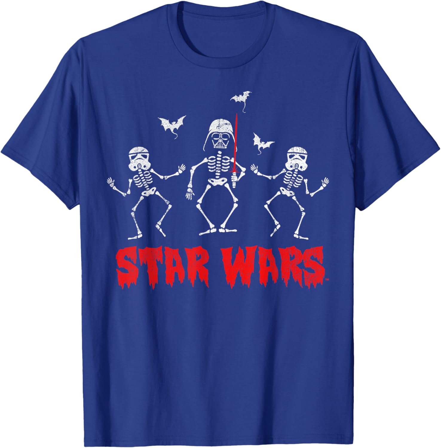 Star Wars Halloween Darth Vader Spooky Skeleton T-Shirt for Fun loving Fans - 8