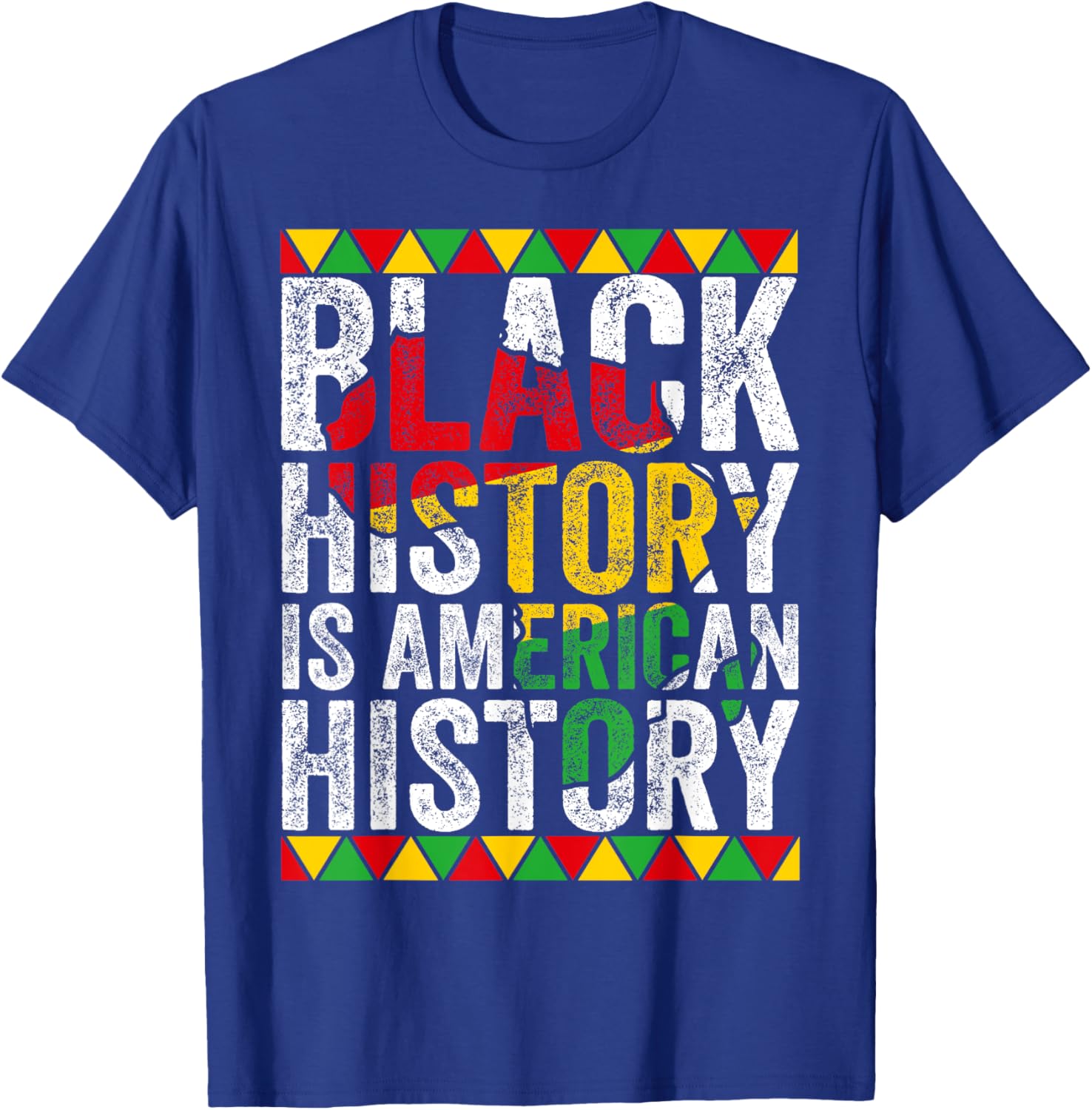 Patriotic Black History is American History African American T-Shirt - 8