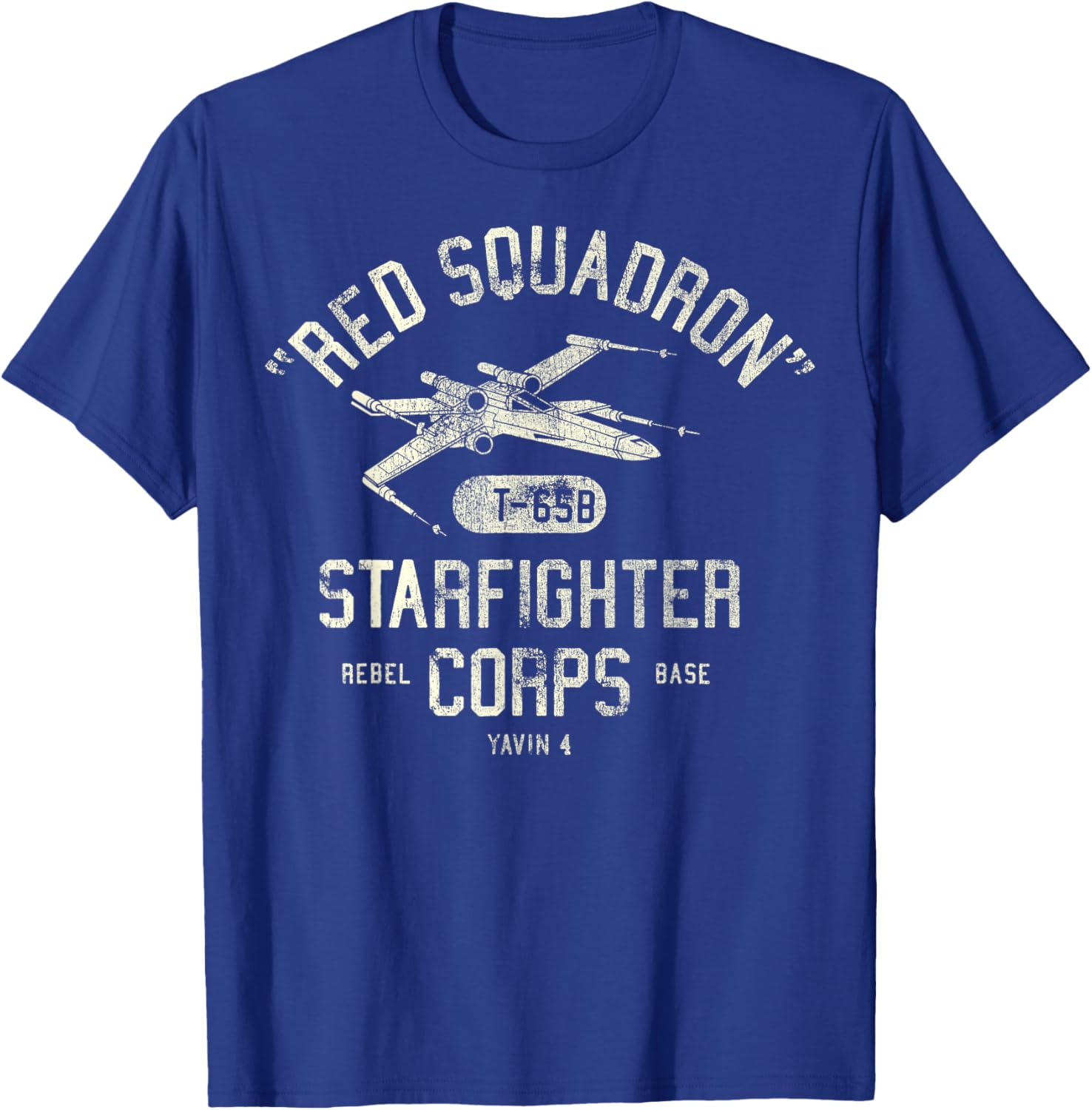 Star Wars X-Wing Starfighter Corps Collegiate T-Shirt for Fans - 10