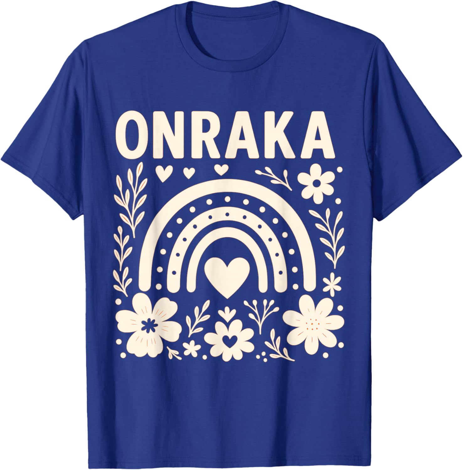 Onraka Bright Orange Rainbow Spirit T-Shirt for Colorful Style Lovers - 2