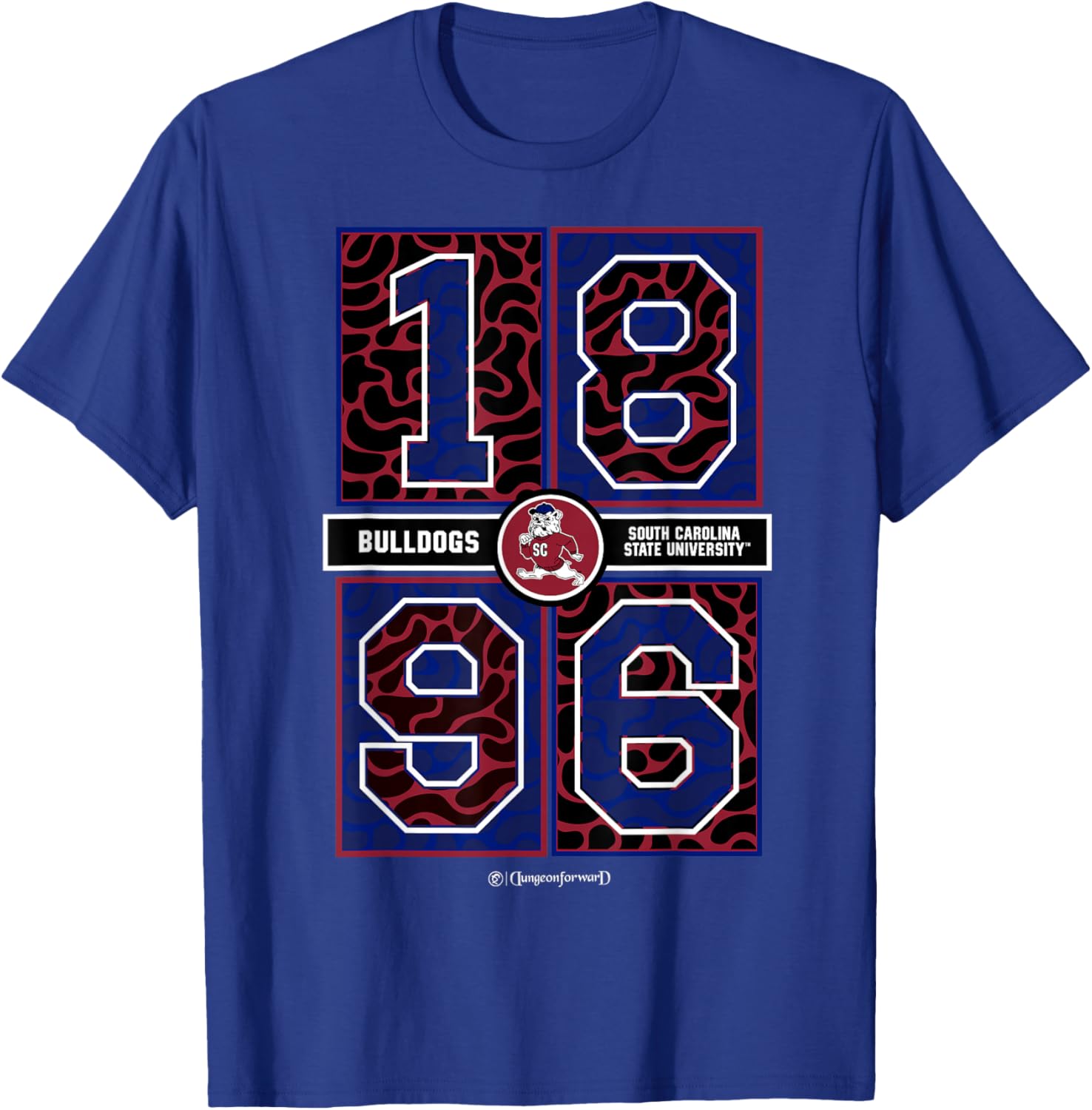 South Carolina State University Bulldogs Concrete Date T-Shirt for Fans - 10